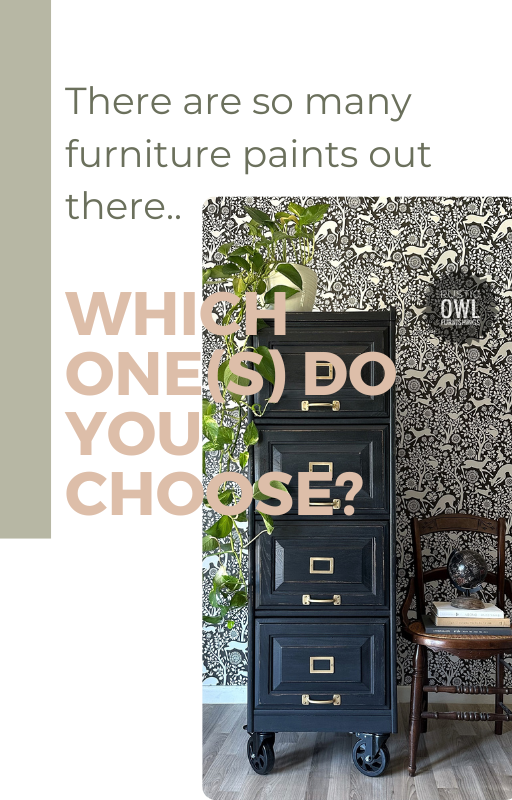 There are so many Furniture Paints out there.. which one(s) should you choose?