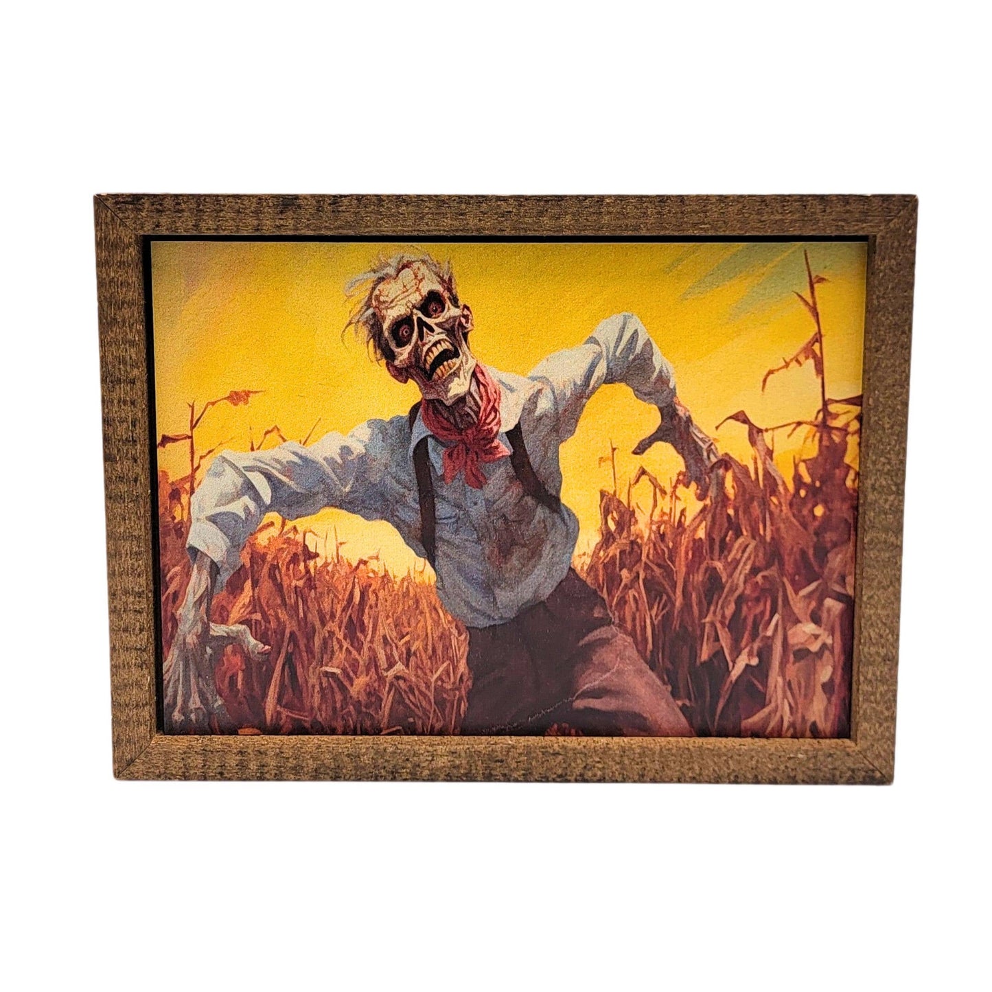Zombie Attack Halloween Night - Fall Decor