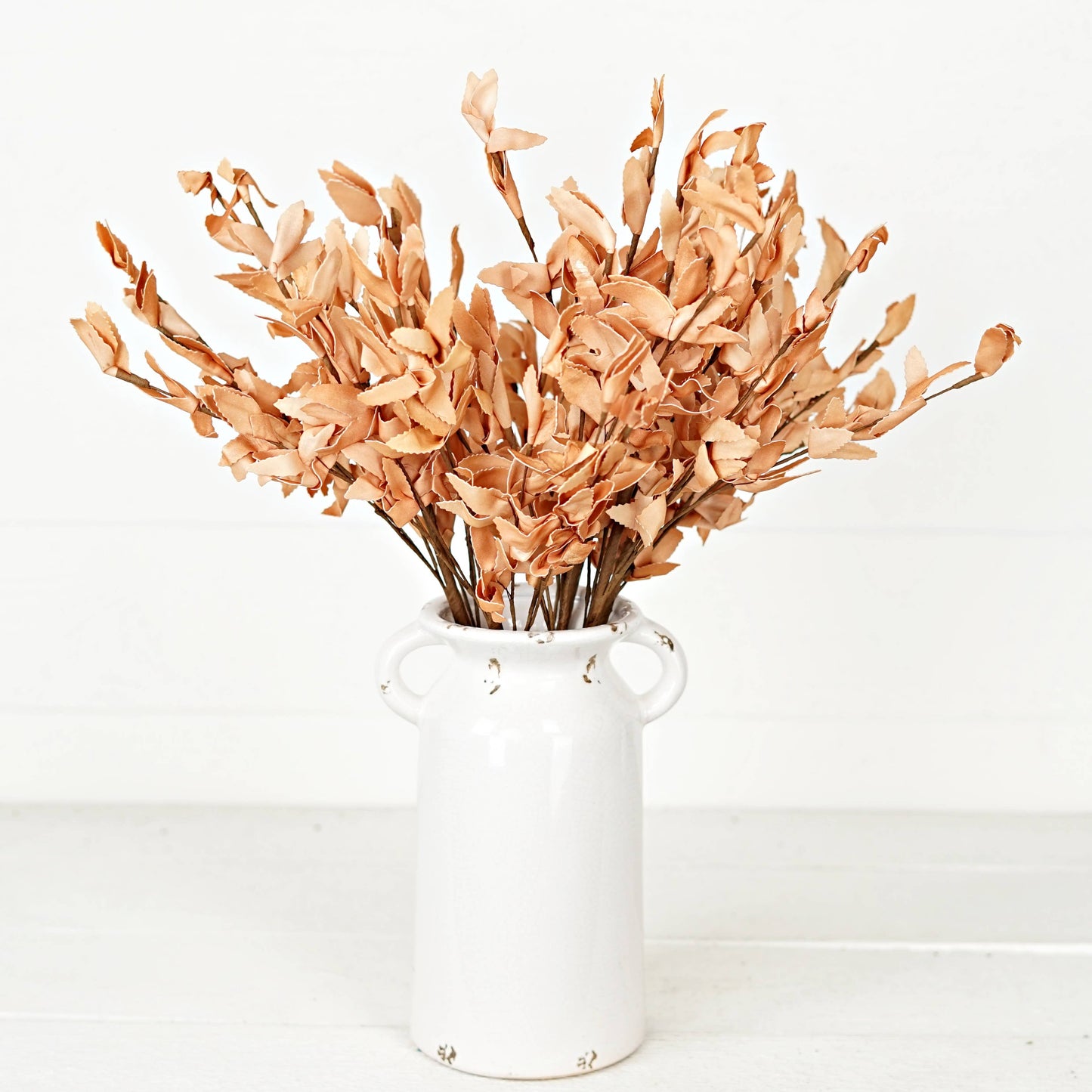 Herb Leaves-Teastain 22in Spray