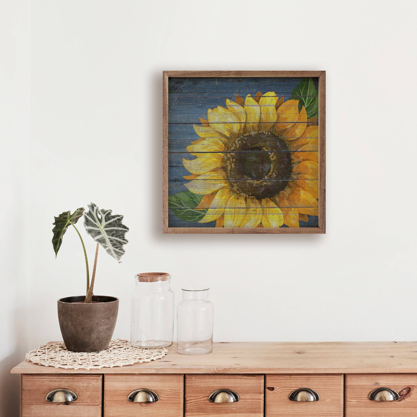 Denim Sunflower