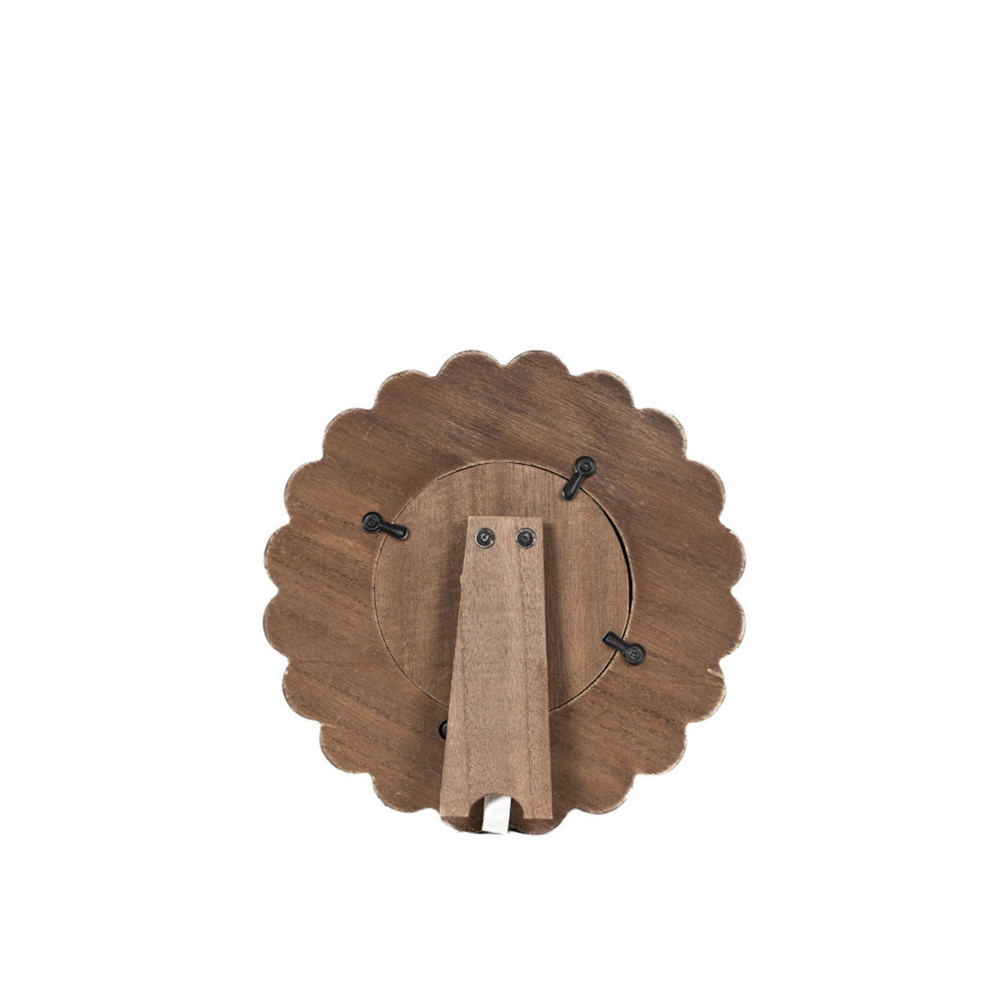 4x4 Round scallop photo frame