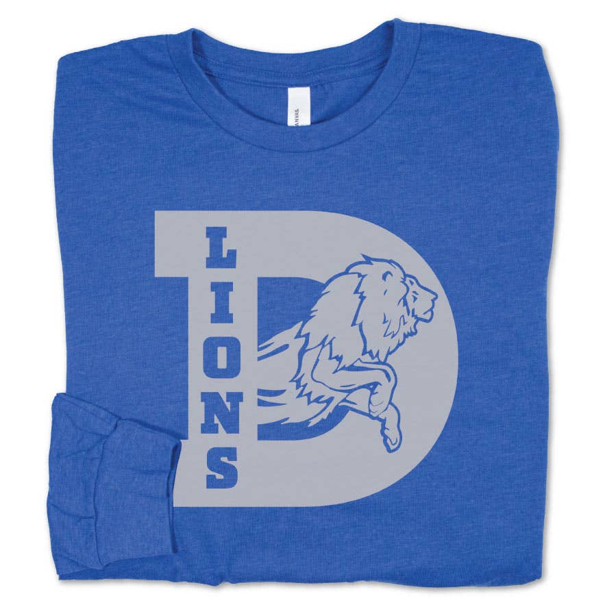"Big D" long sleeve tee