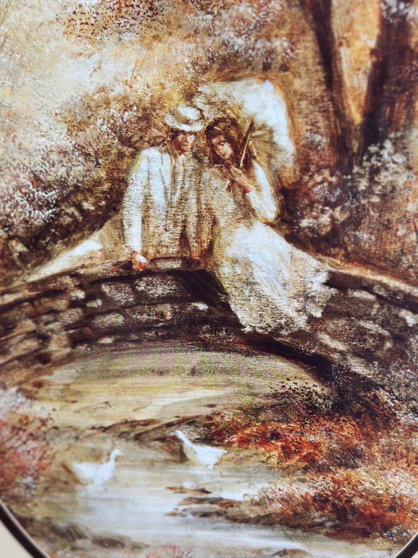 Vintage Homco 1981 “Lovers In a Park”