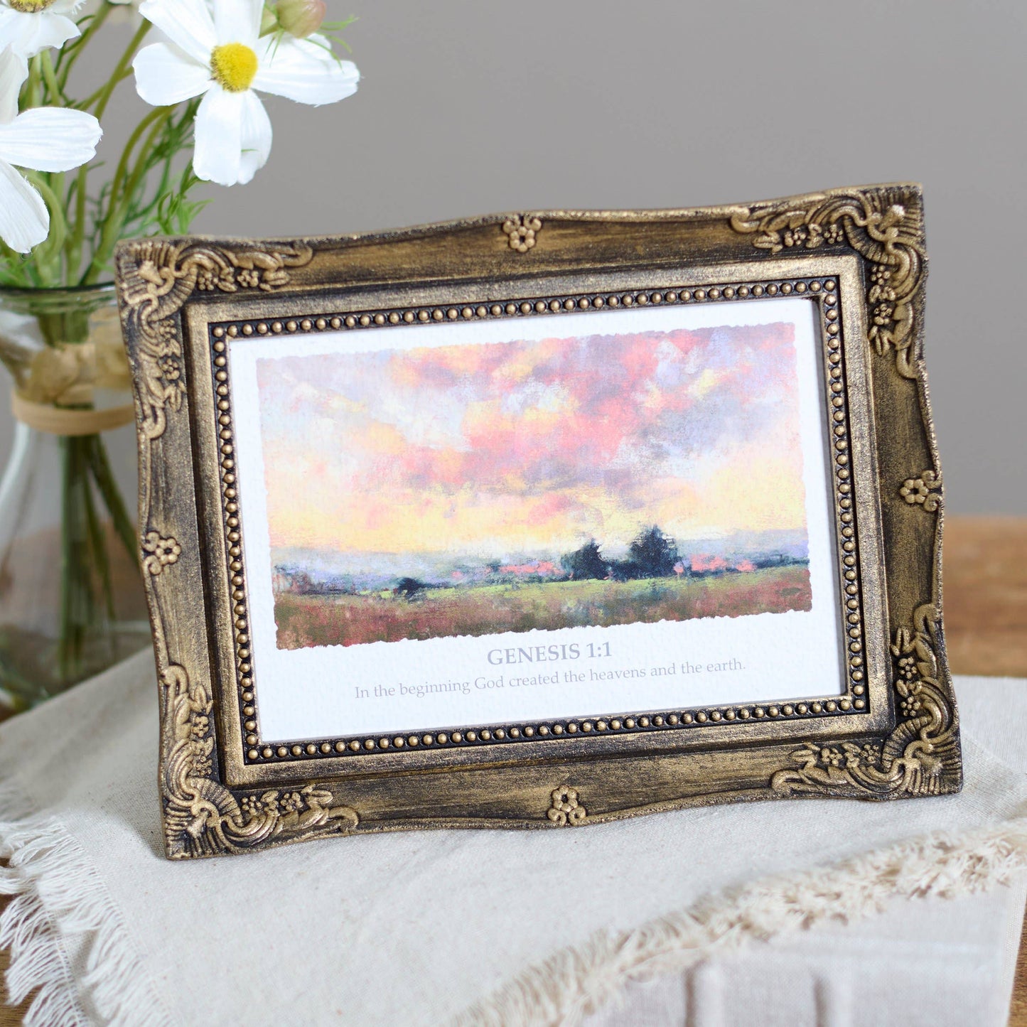 Heavens And The Earth Framed Art