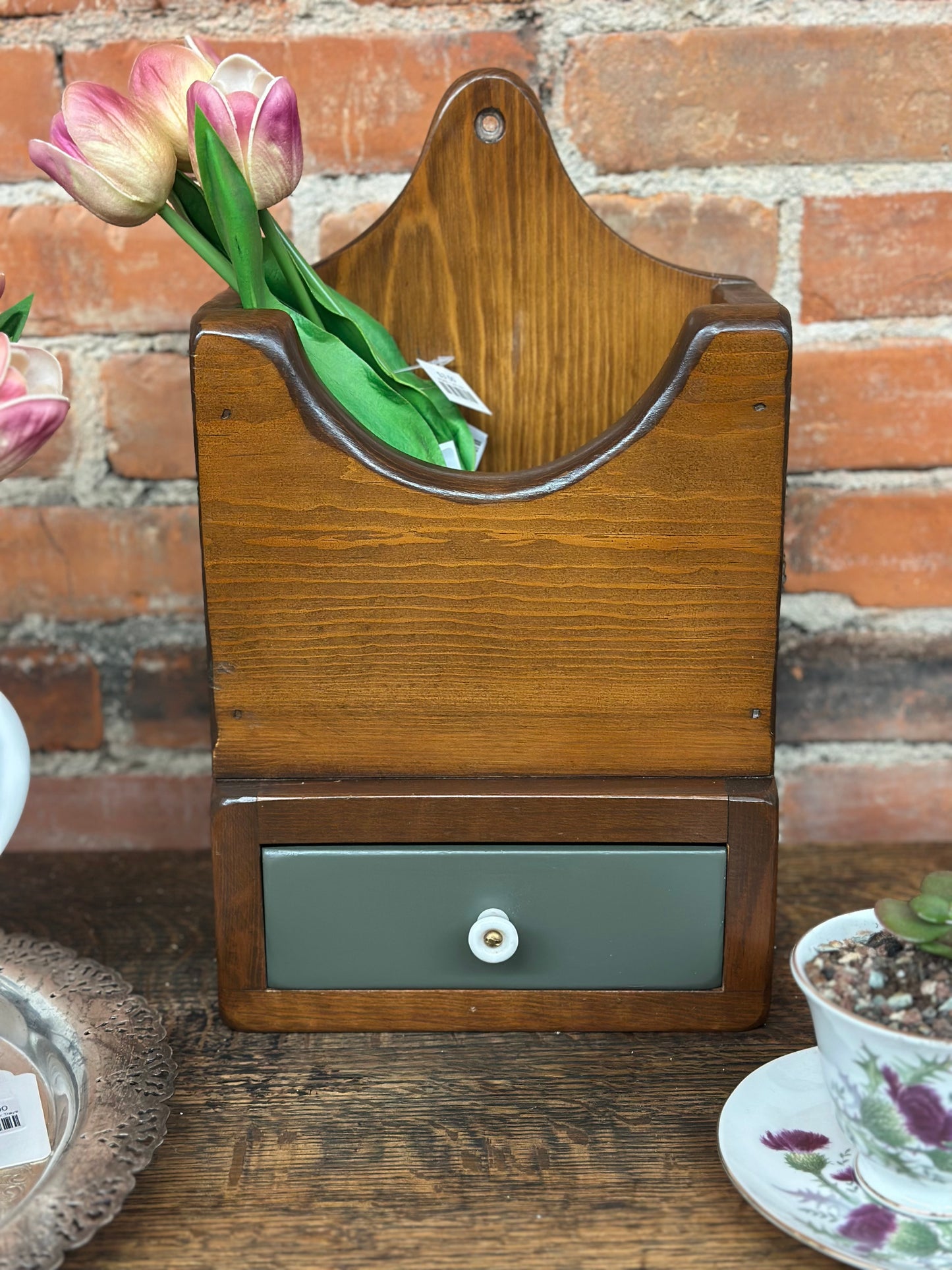 Vintage Wooden Organizer