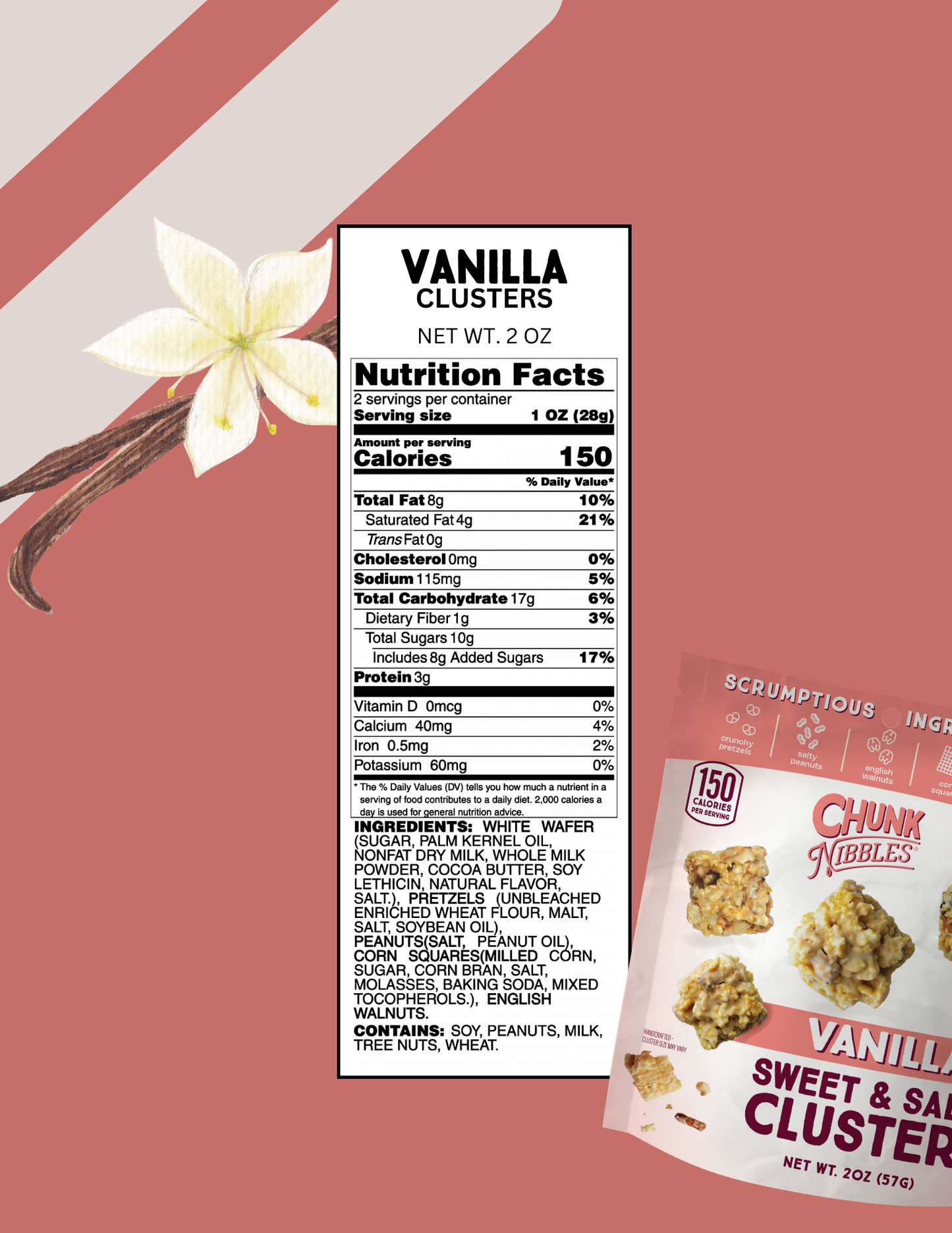 Vanilla (Original) Chunk Nibbles Snack Pack