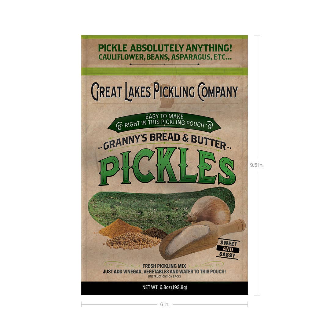 Granny's Bread & Butter Easy-to-make Pickling Pouch