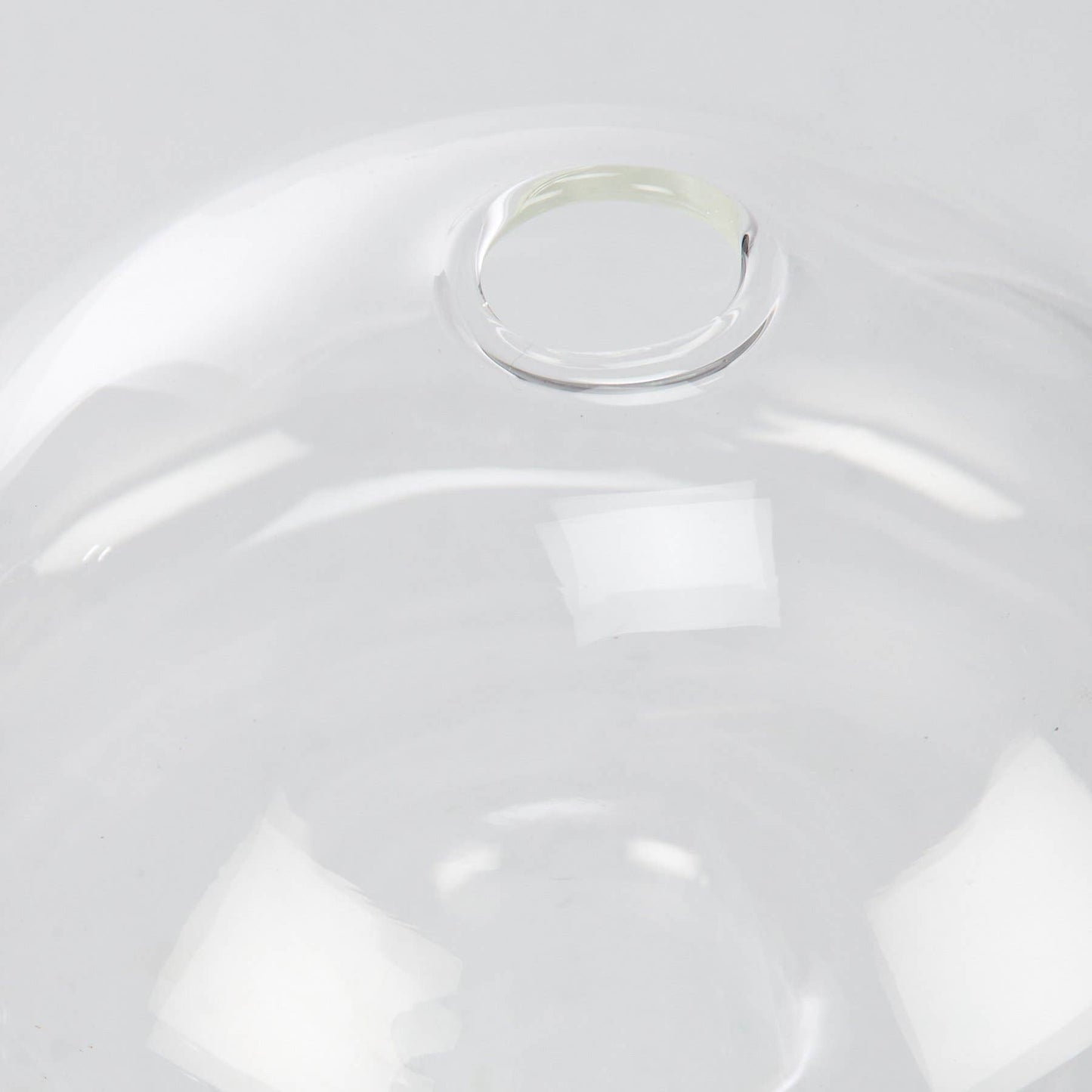 Clear Mushroom Vase