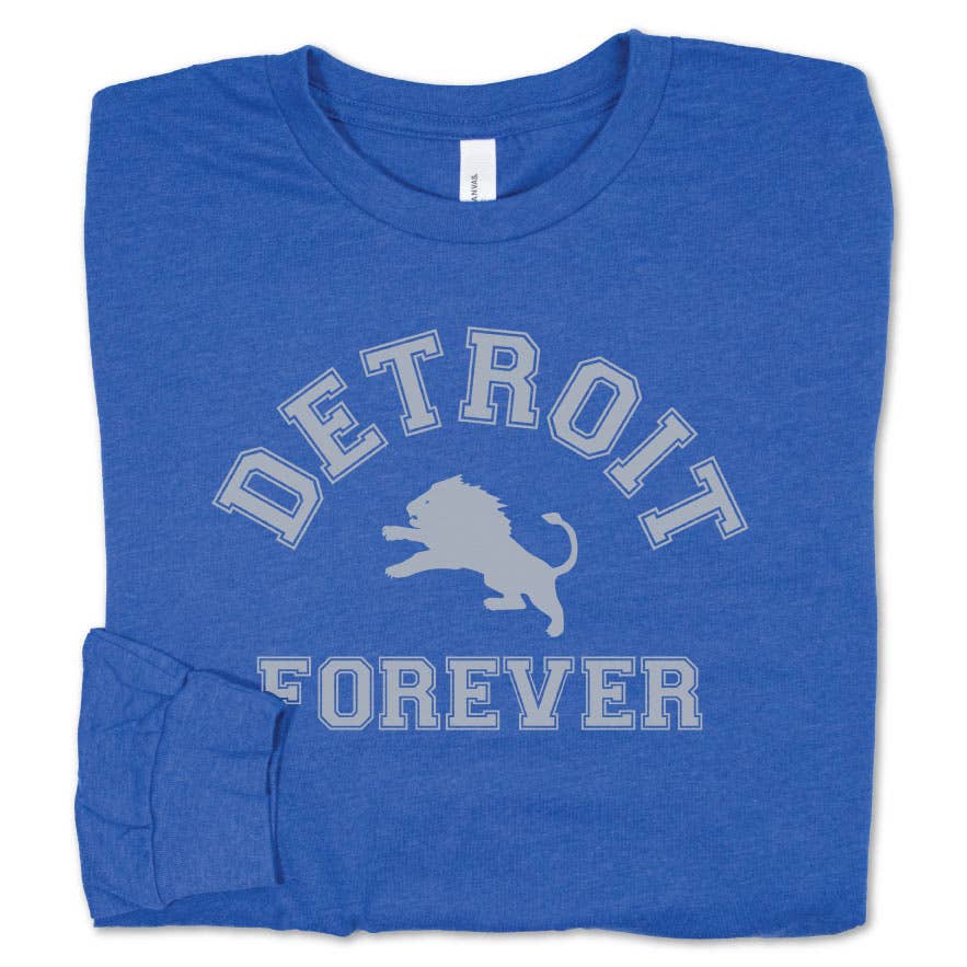 Detroit Forever long sleeve tee