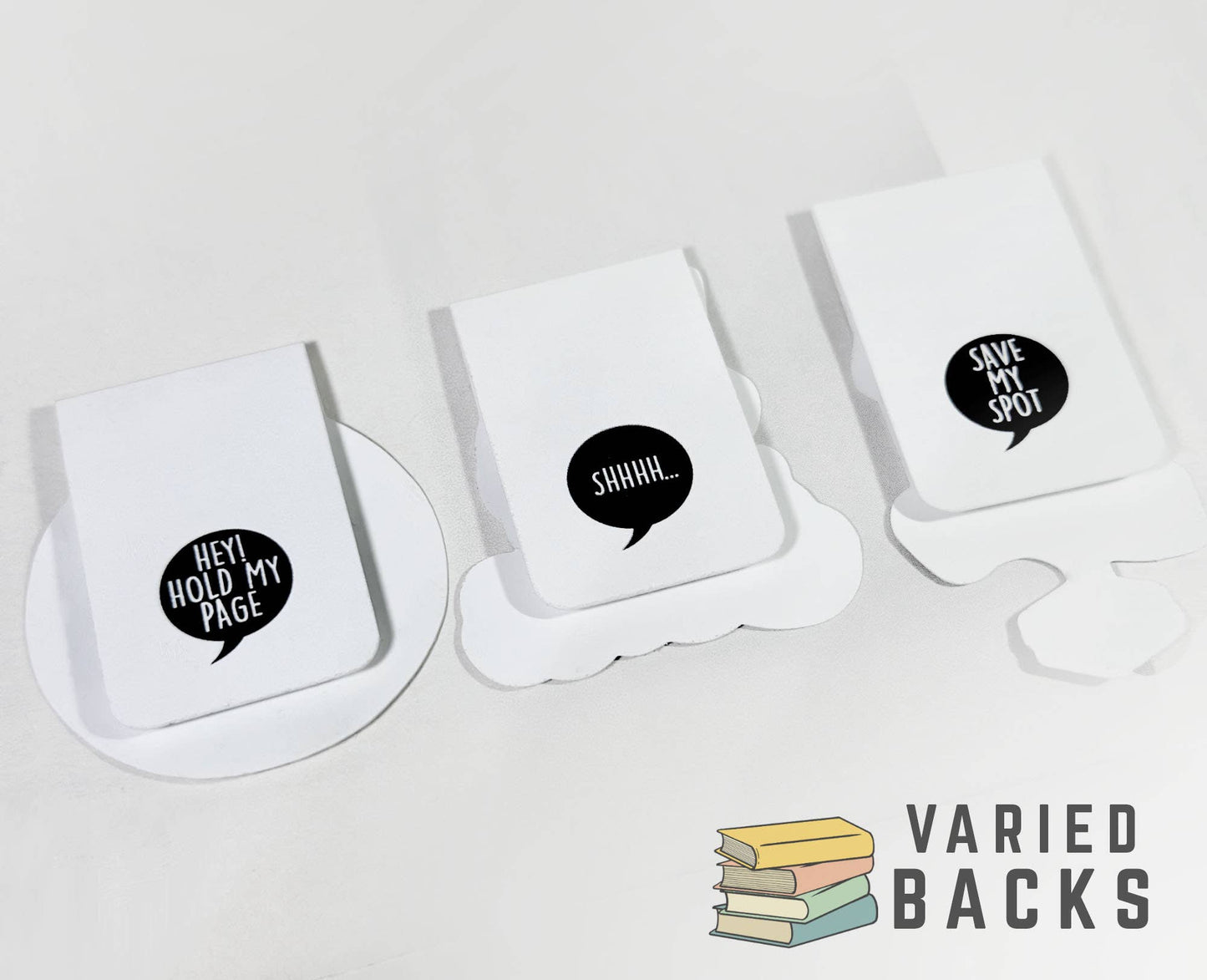 Books Are Lit AF Magnetic Bookmark, Reading Humor Accessory