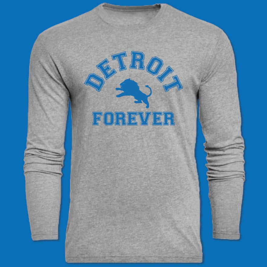 Detroit Forever long sleeve tee