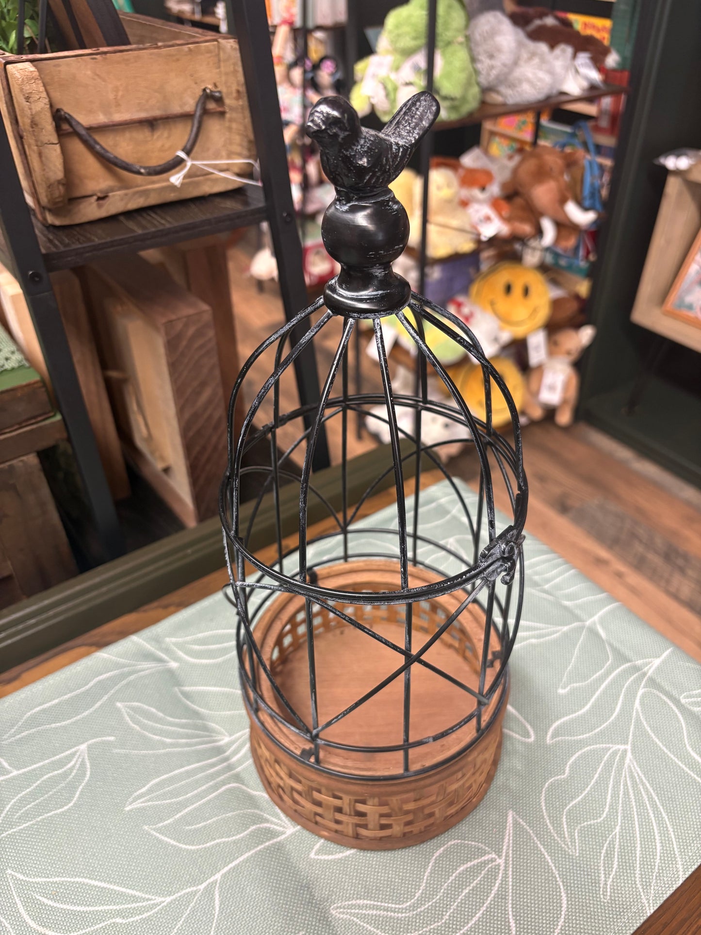 Decorative Wicker Bird Cage
