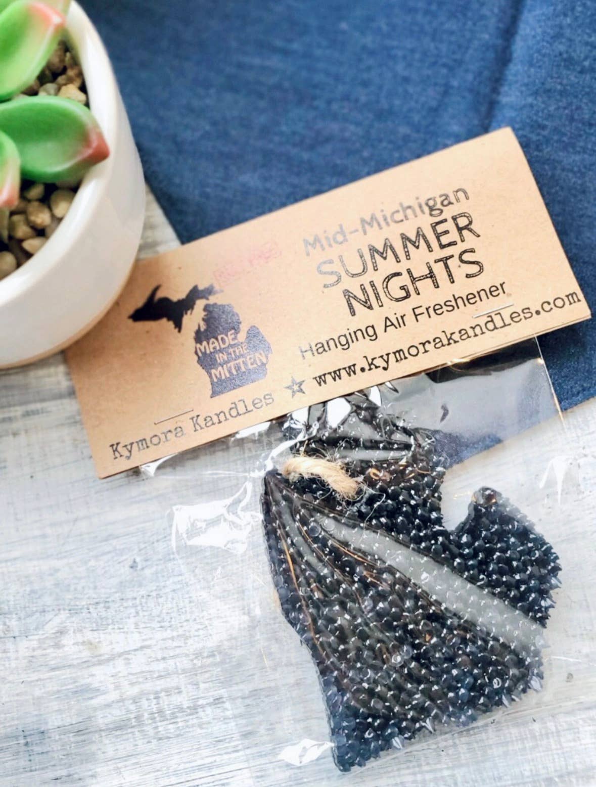 Hanging Air Freshener - Mid-Michigan Summer Nights