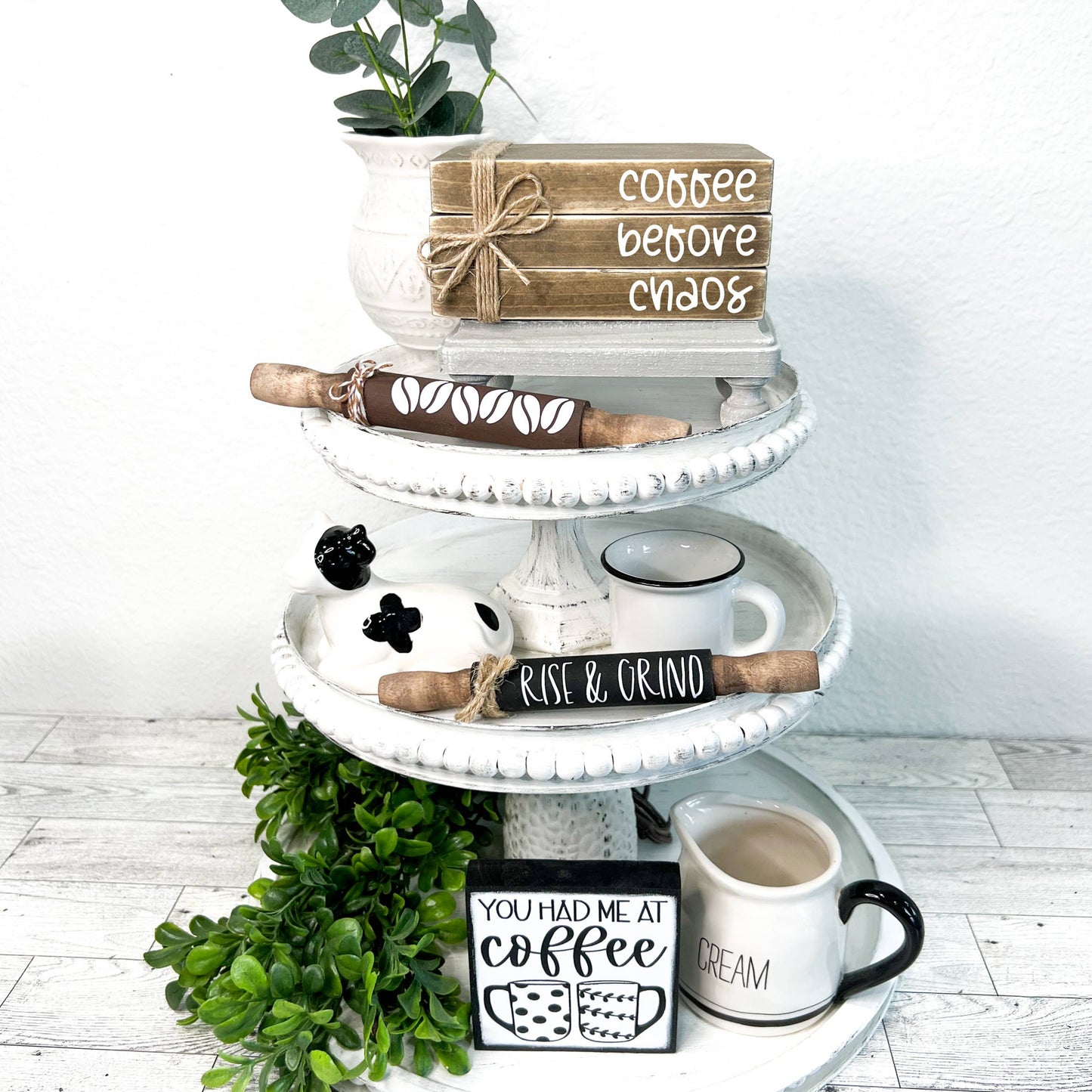 Coffee Chaos Book Stack