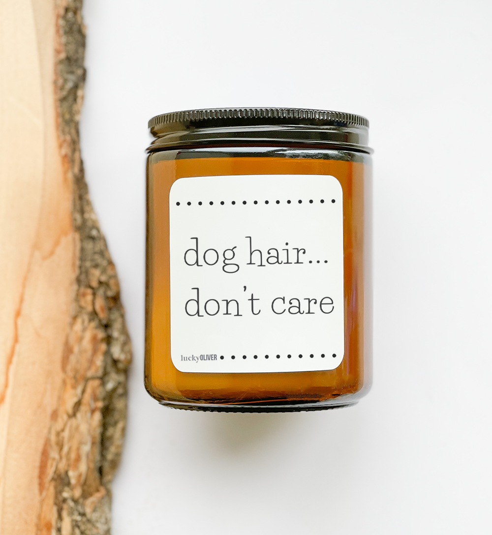 9 oz Smoked Jar Candle Lucky Oliver Collection (Dog Lovers)