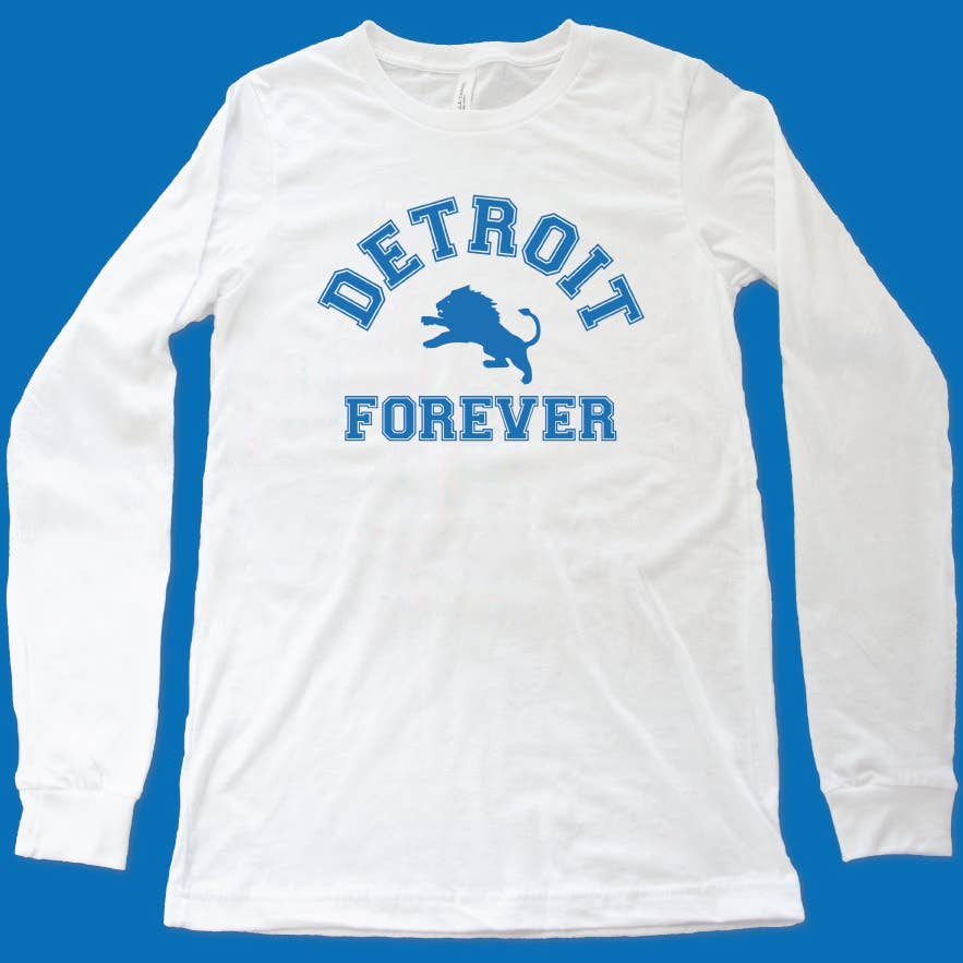 Detroit Forever long sleeve tee