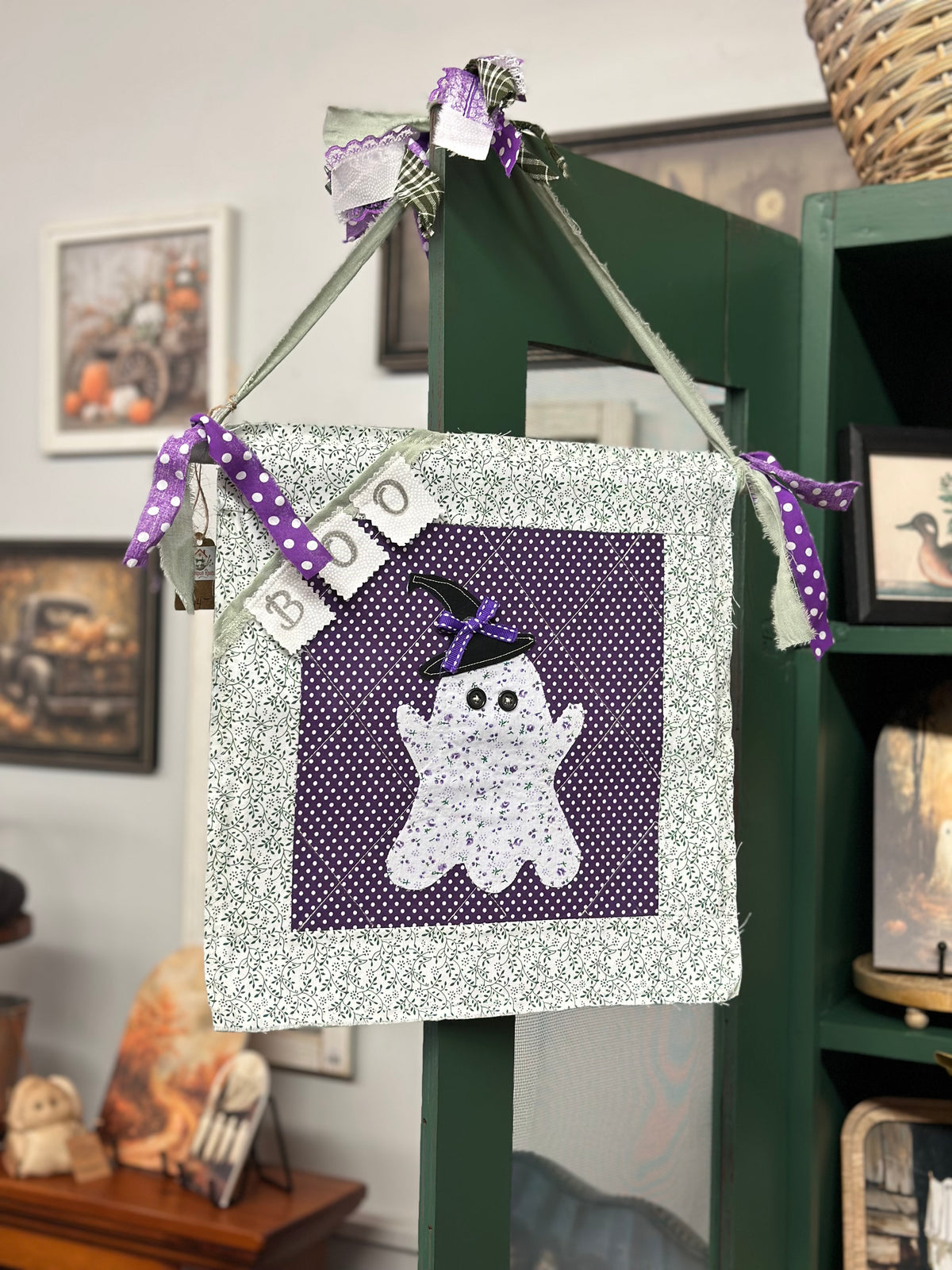 Hanging Ghost Banner