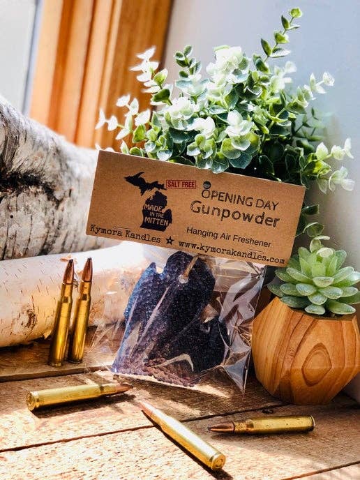 Hanging Air Freshener - Opening Day Gunpowder