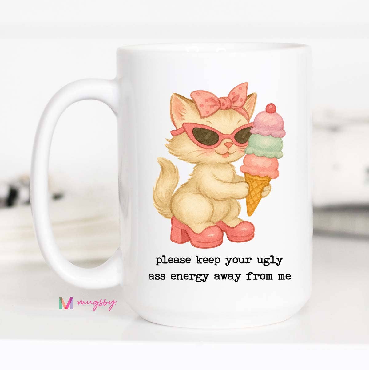 Keep Your Energy Away Mug