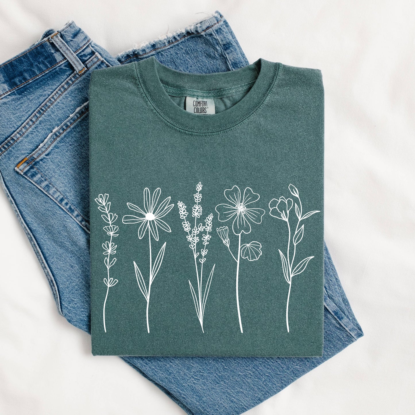 Wildflowers T Shirt, Wildflowers Tee, Wildflowers Shirt