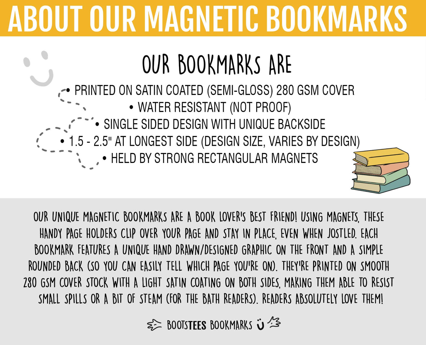 I Love Reading Smut Magnetic Bookmark, Funny Bookstore Item