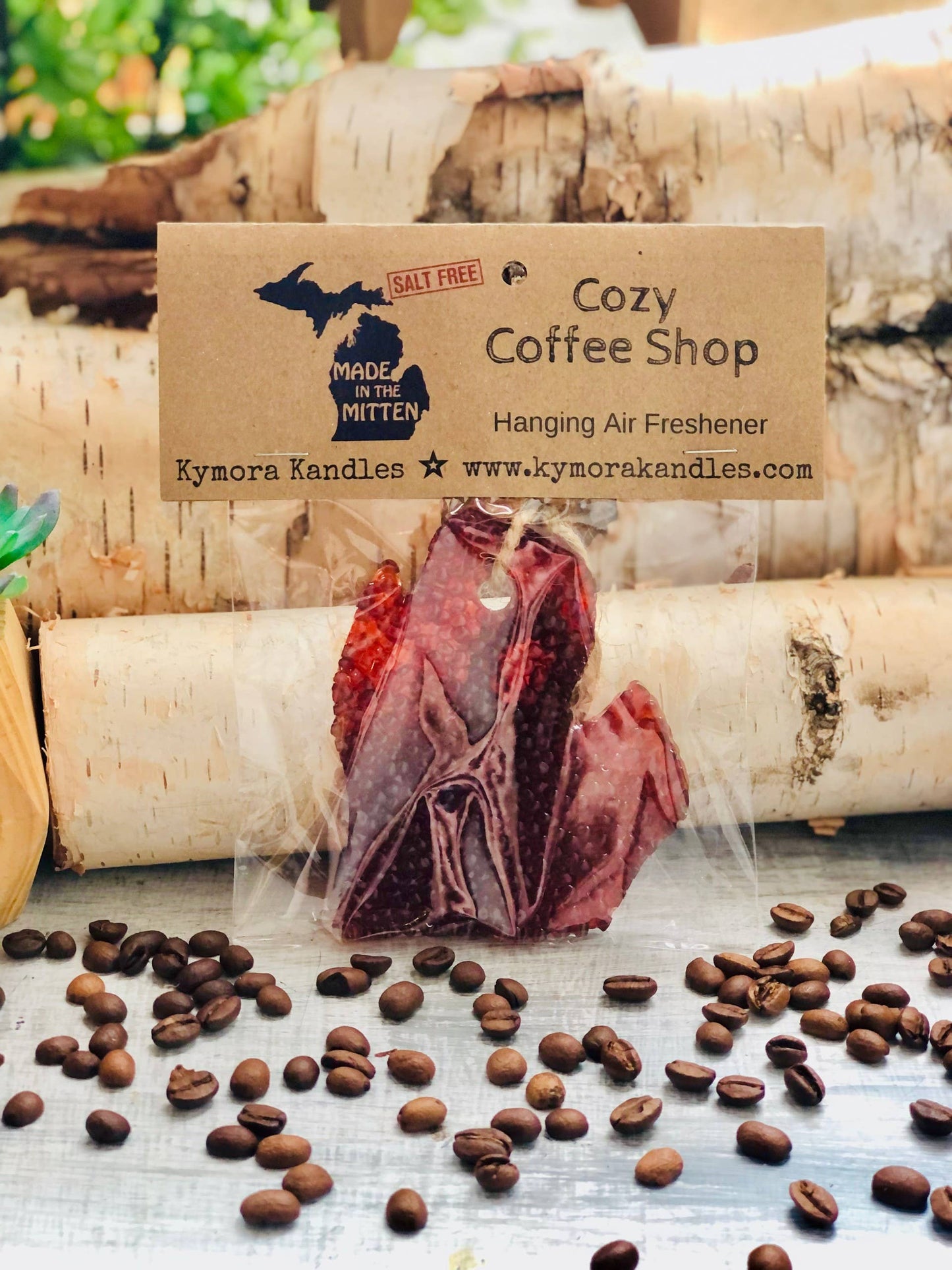 Hanging Air Freshener - Cozy Coffee