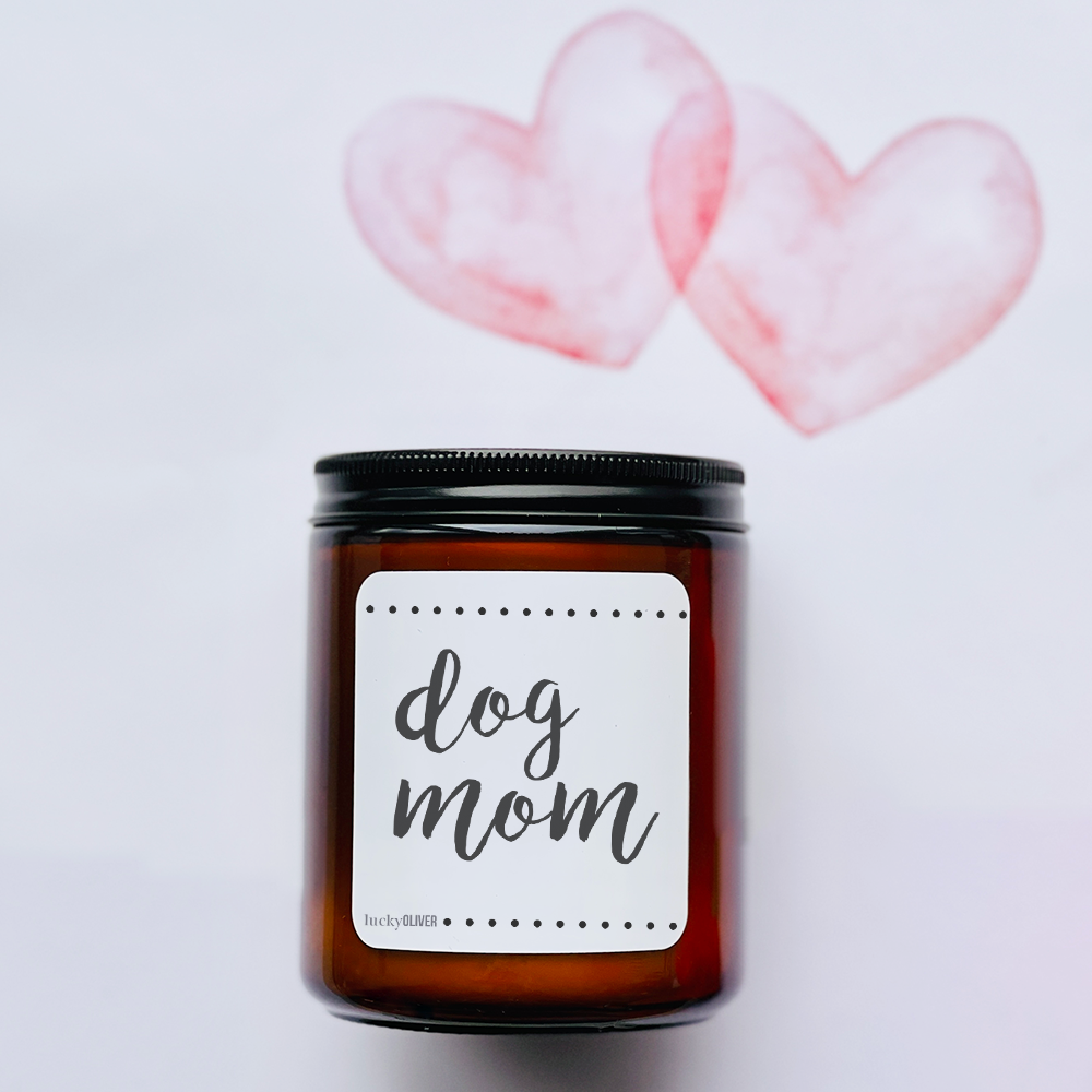 9 oz Smoked Jar Candle Lucky Oliver Collection (Dog Lovers)