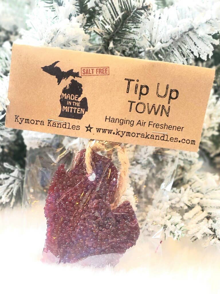 Hanging Air Freshener - Tip Up Town