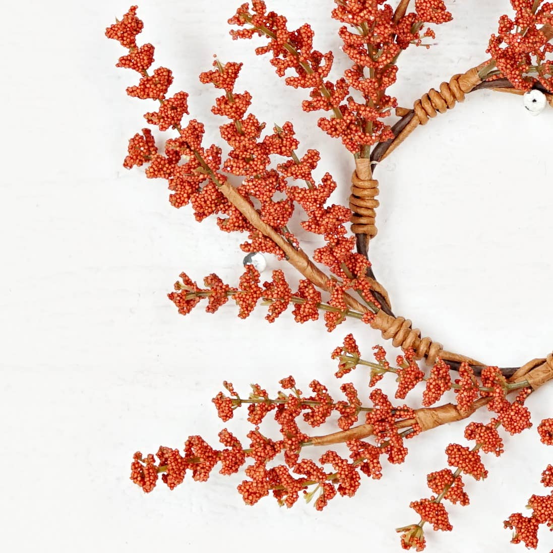 Pumpkin Millet Berry Candle Ring