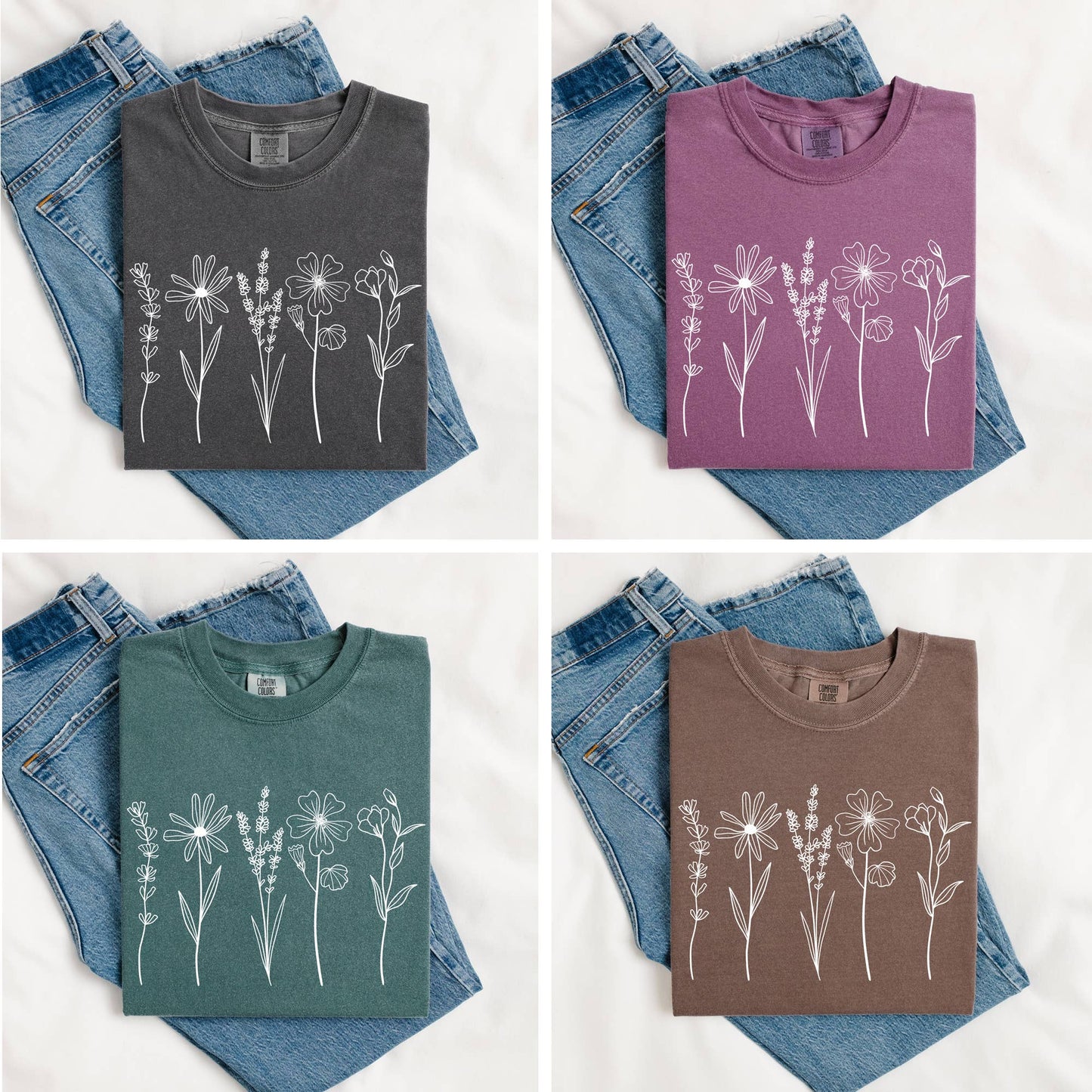 Wildflowers T Shirt, Wildflowers Tee, Wildflowers Shirt
