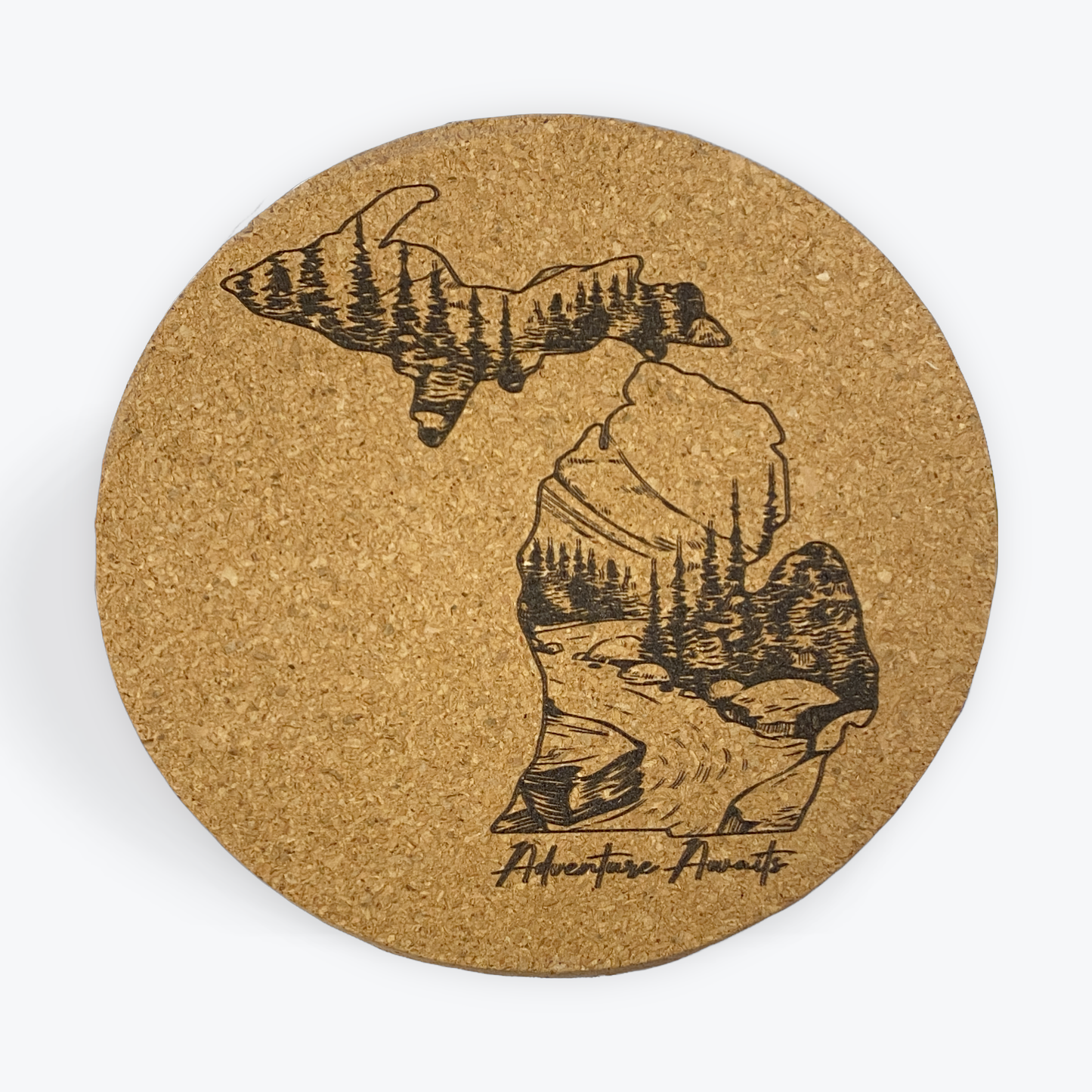 Cork Coaster- Adventure Awaits