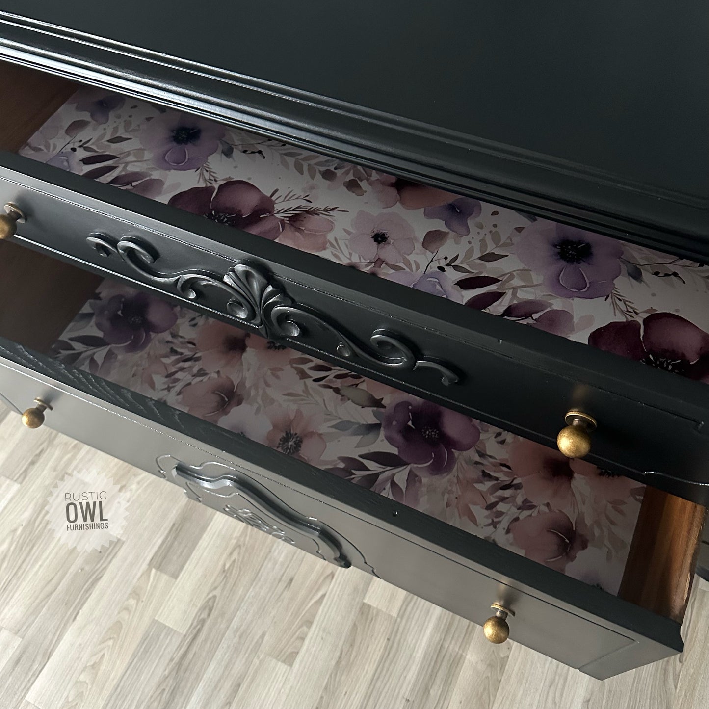 Black Jacobean Buffet