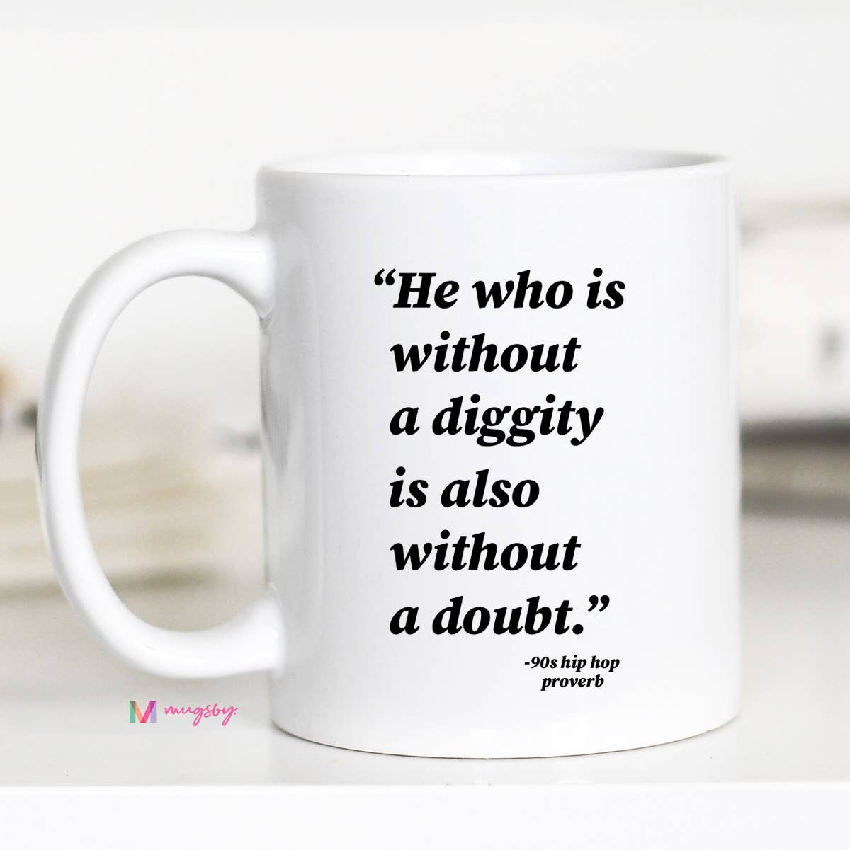 No Diggity Mug