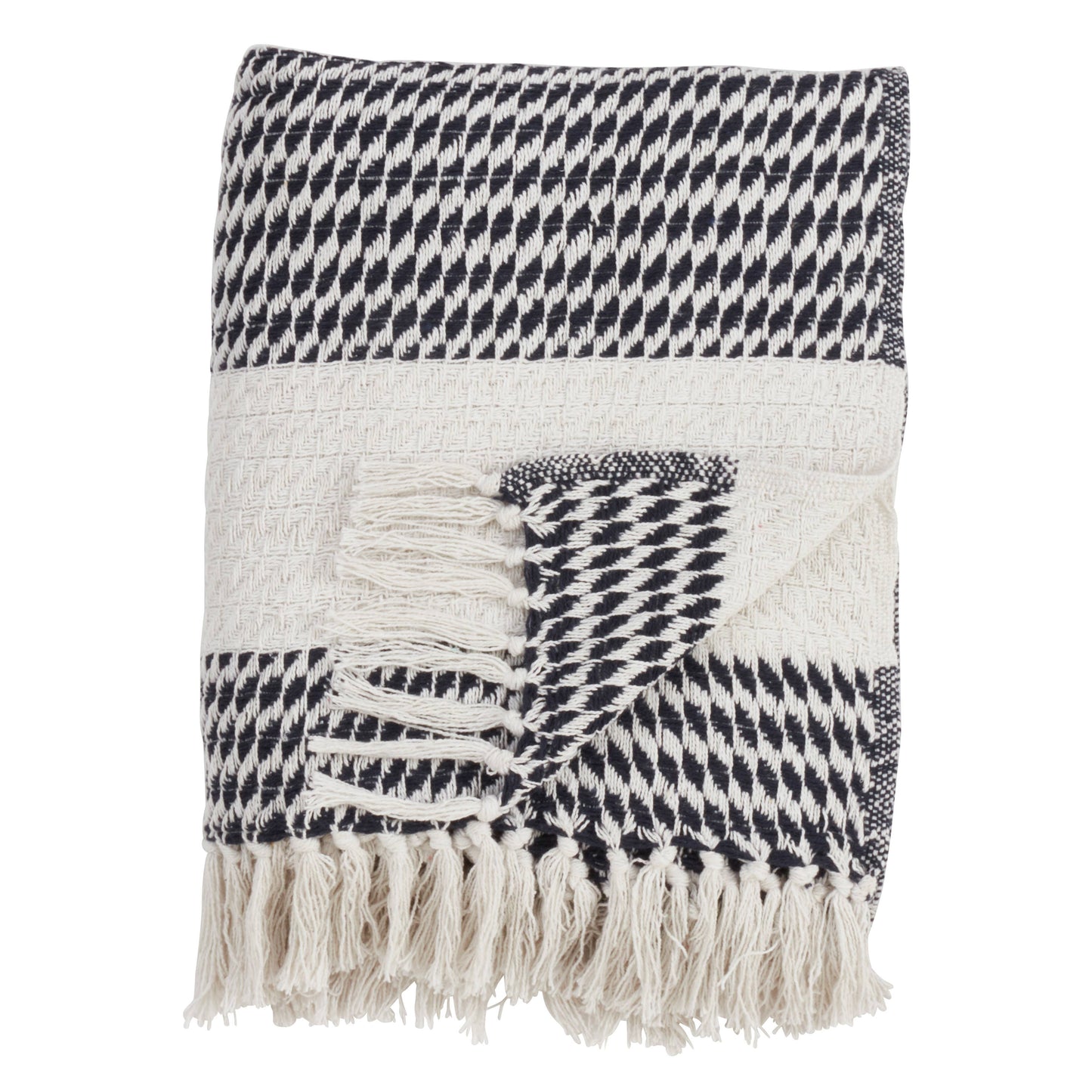 Diamond Weave Throw