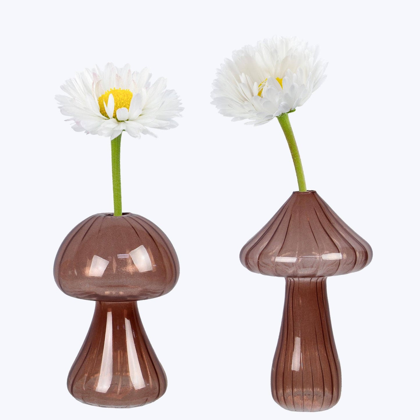 Glass Mushroom Vase