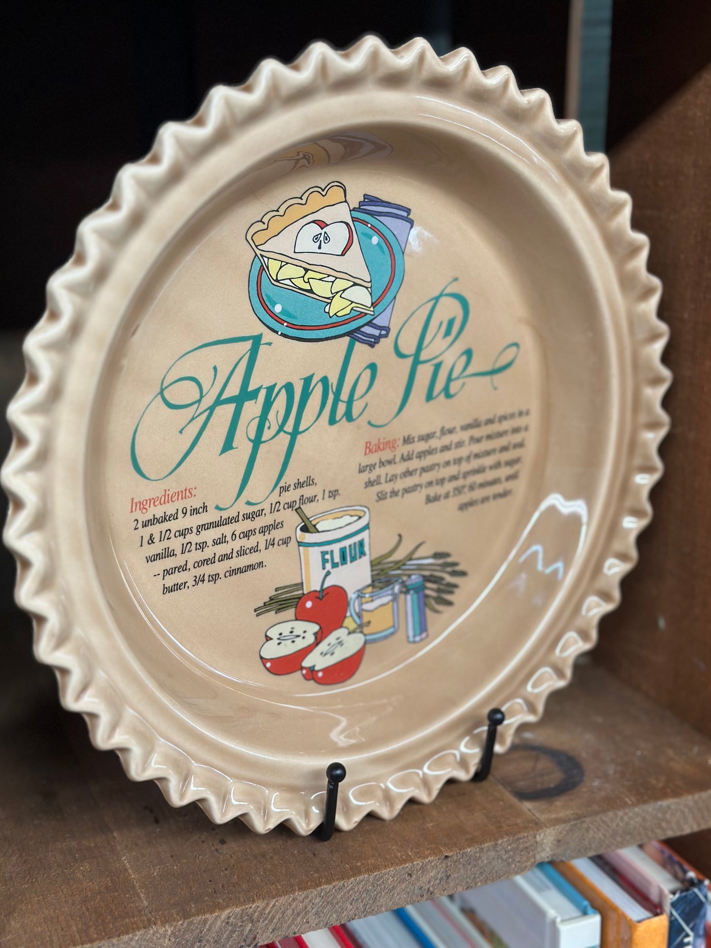 Vintage Apple Pie Dish