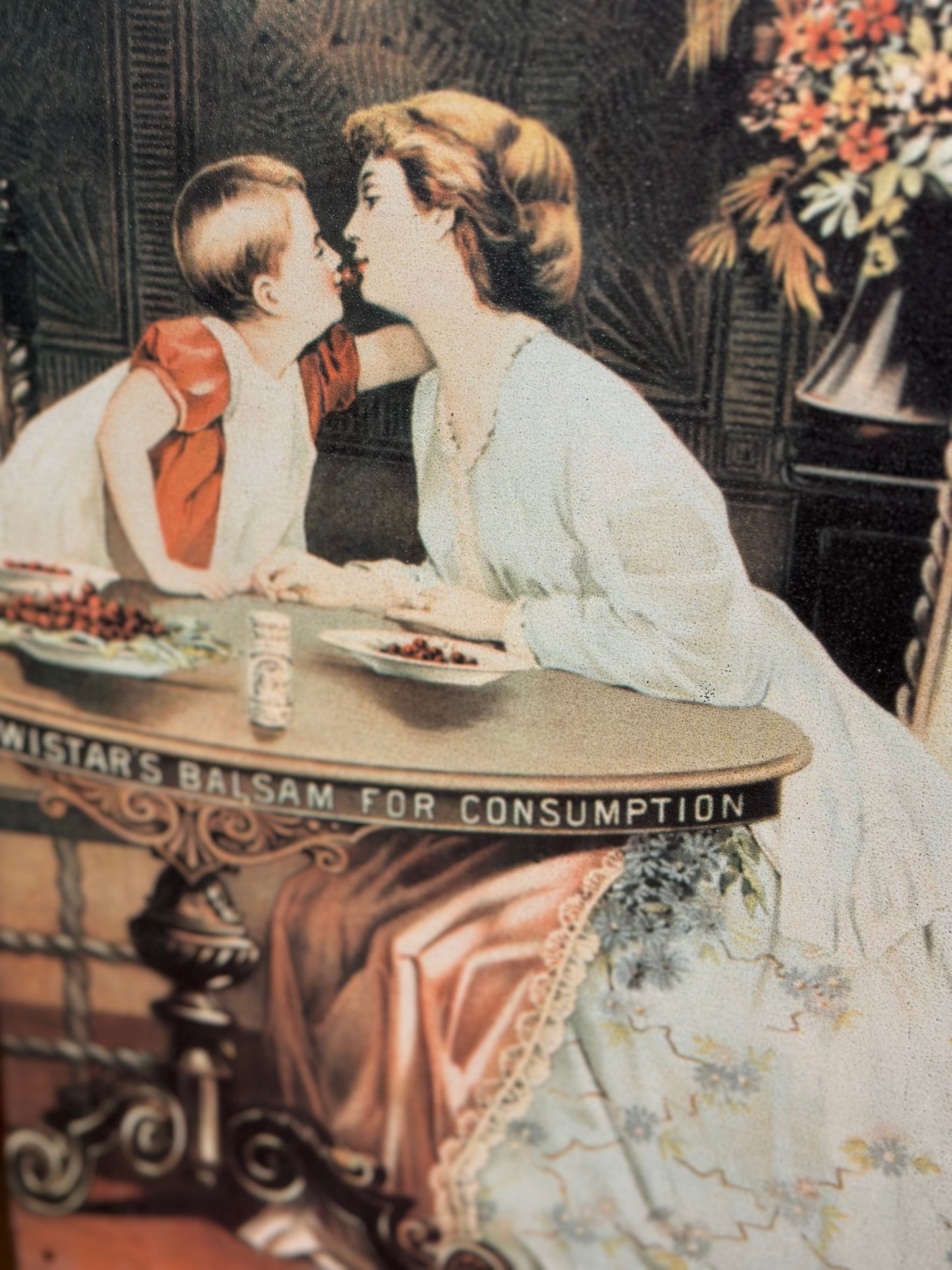 Vintage Wistar’s Advertisement Sign