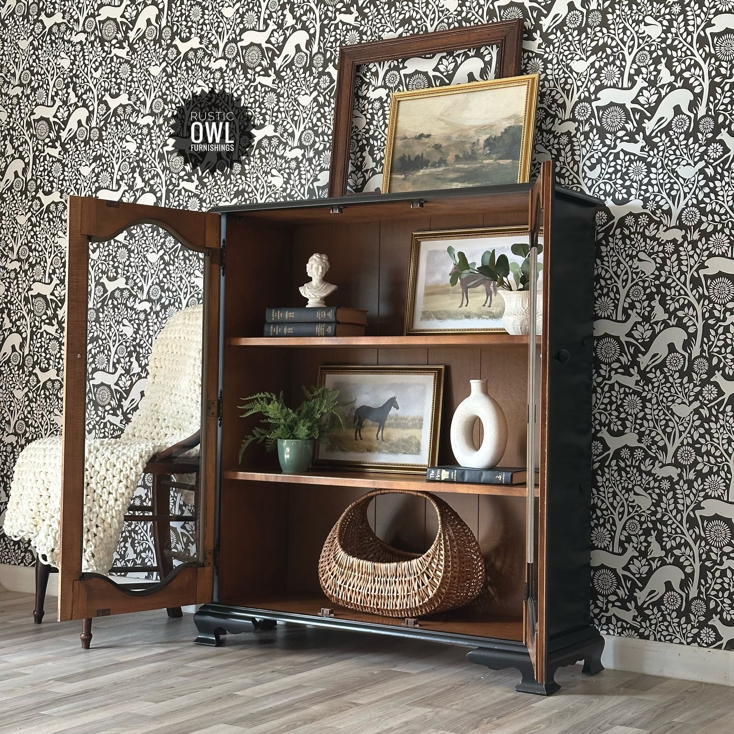 Glass Door Bookcase