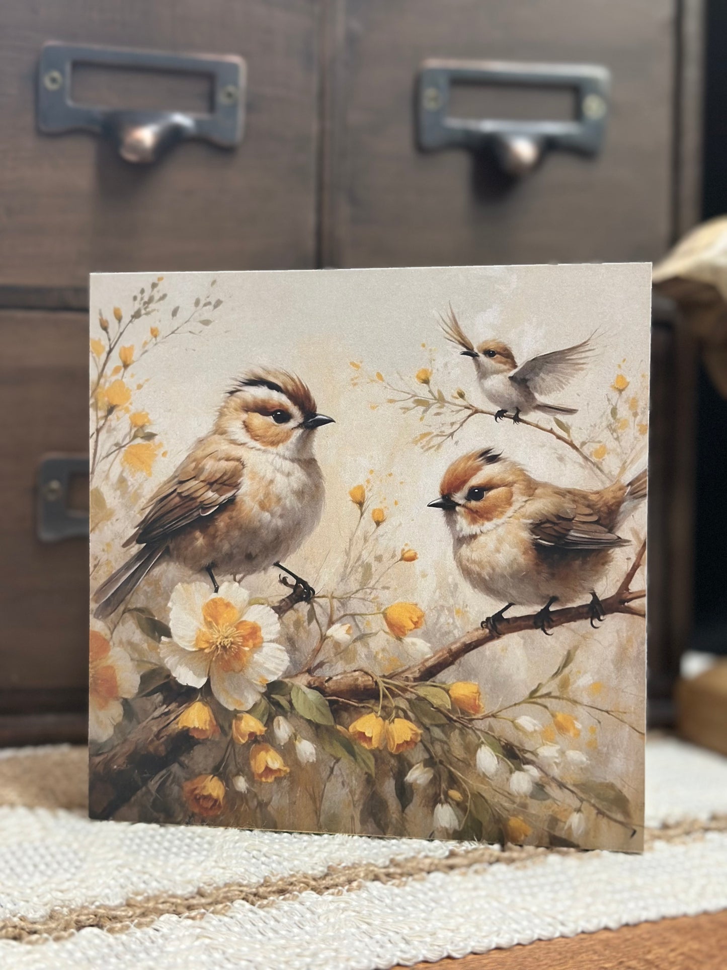 Birds & Flowers