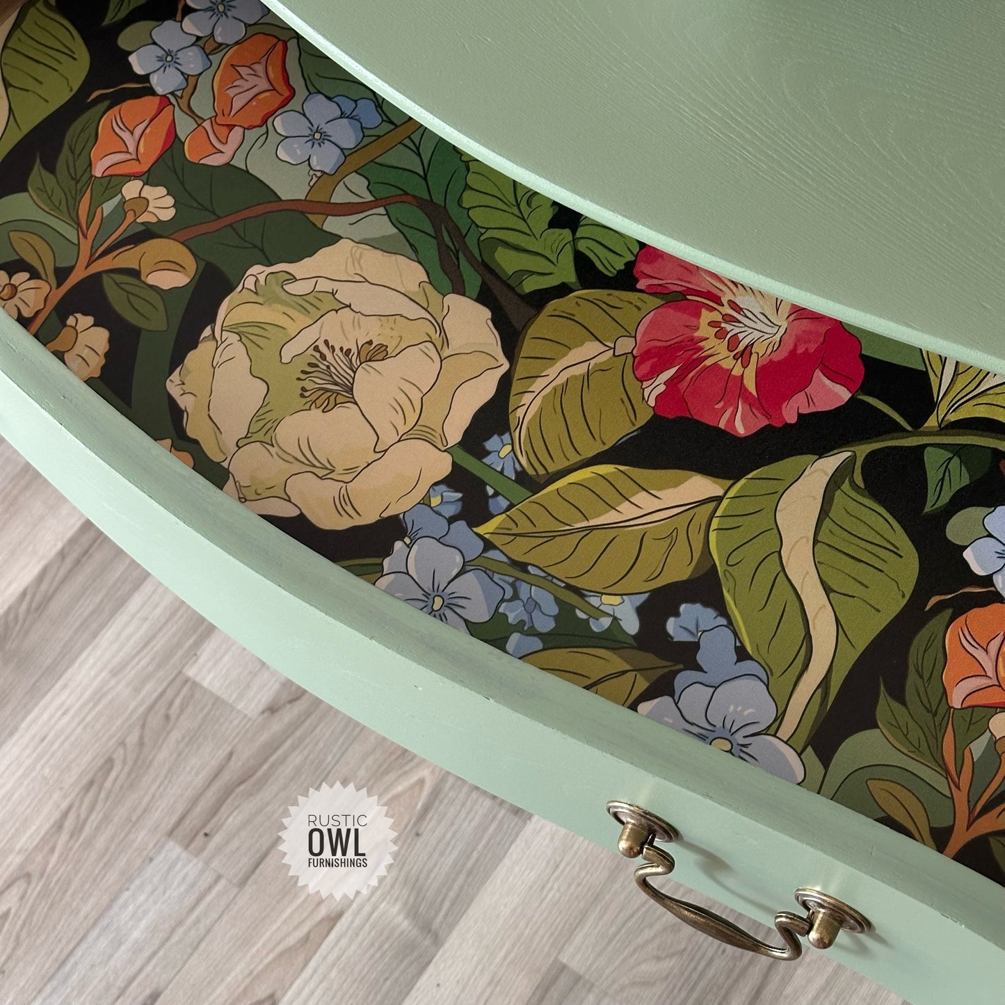 Green Oak Washstand