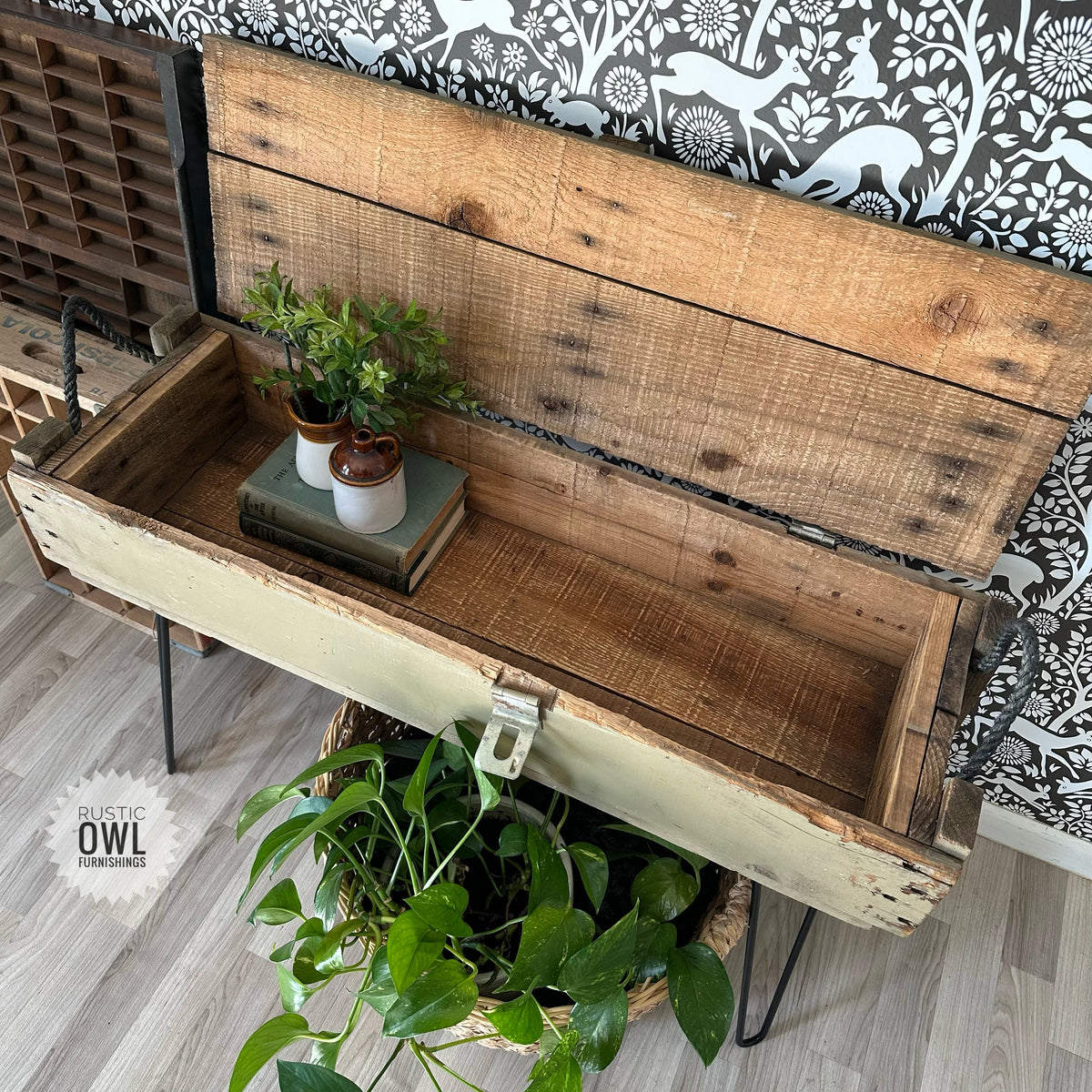 Ammo Crate Storage Bench