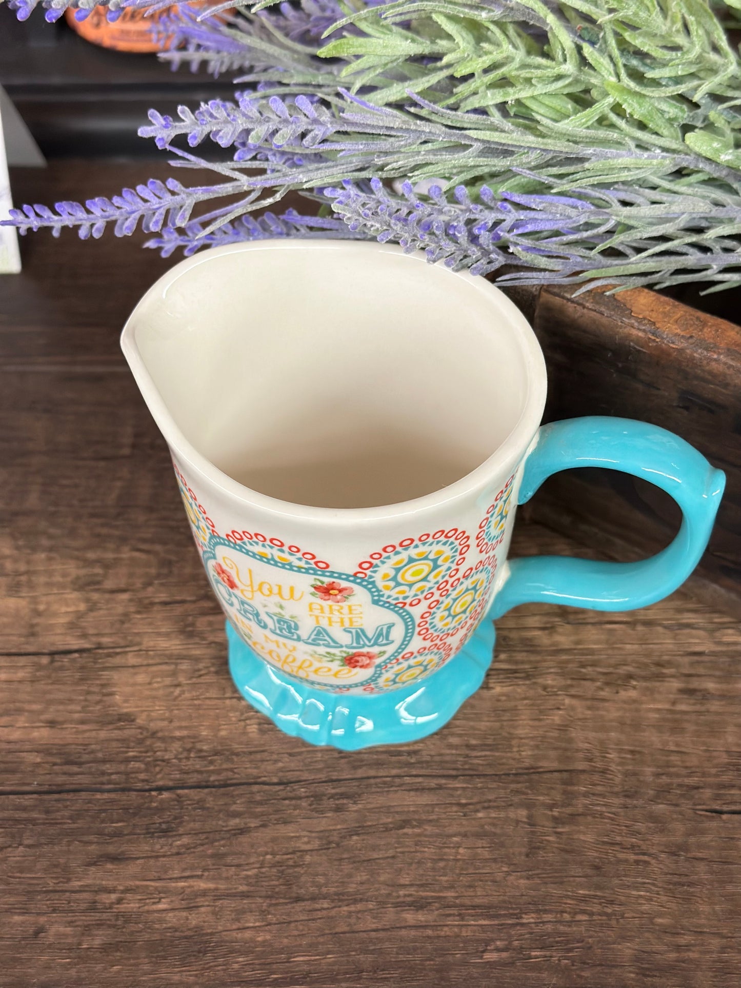 Pioneer Woman "Blossom Jubilee" Creamer Stoneware