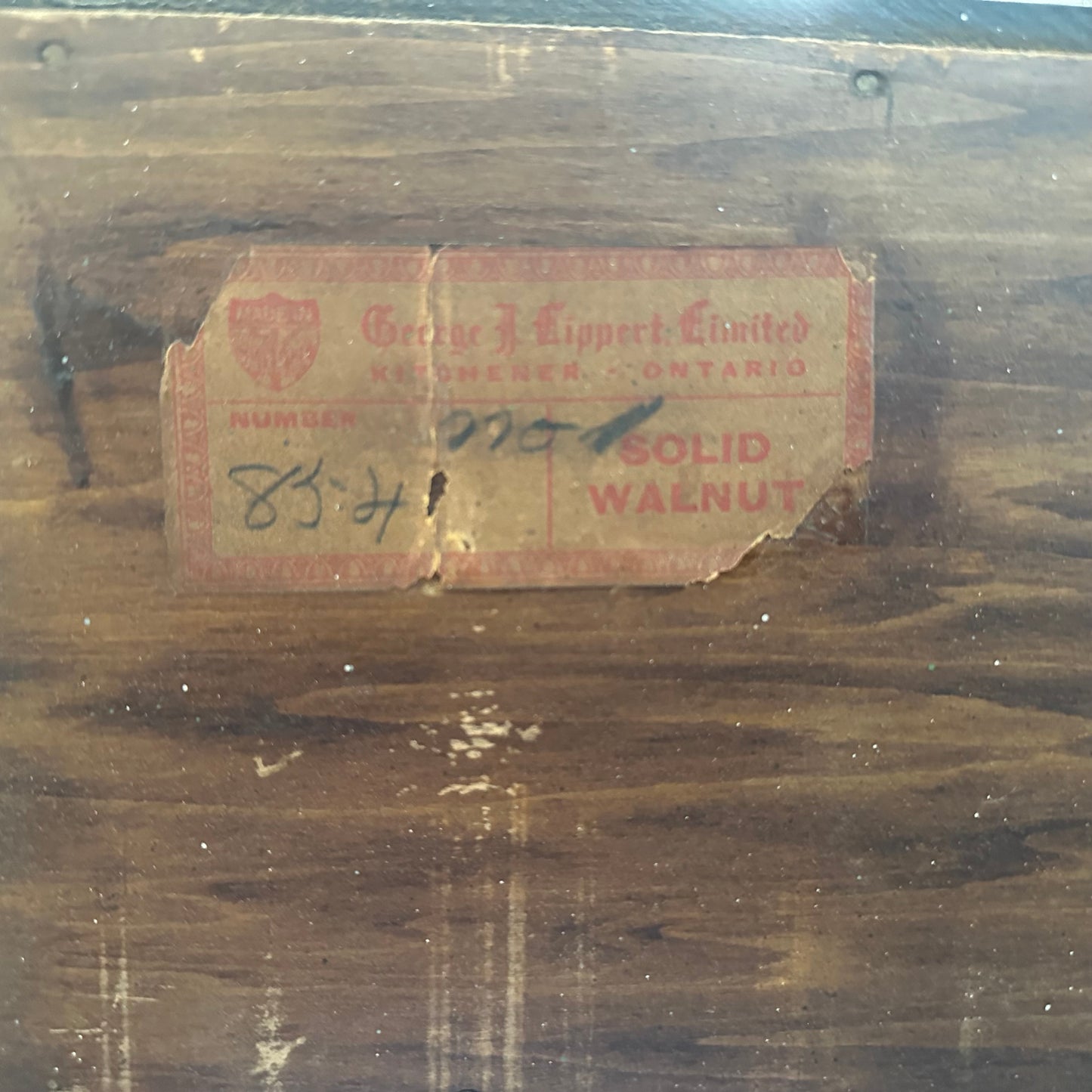 Solid Walnut Desk