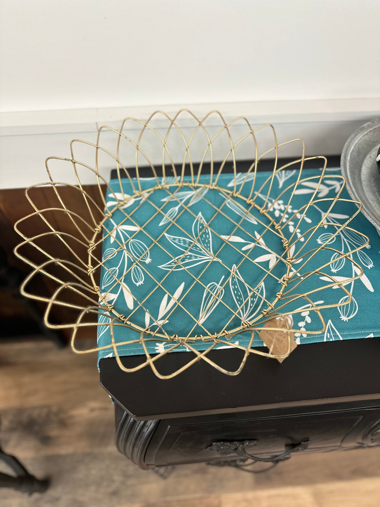 Gold Flower Basket