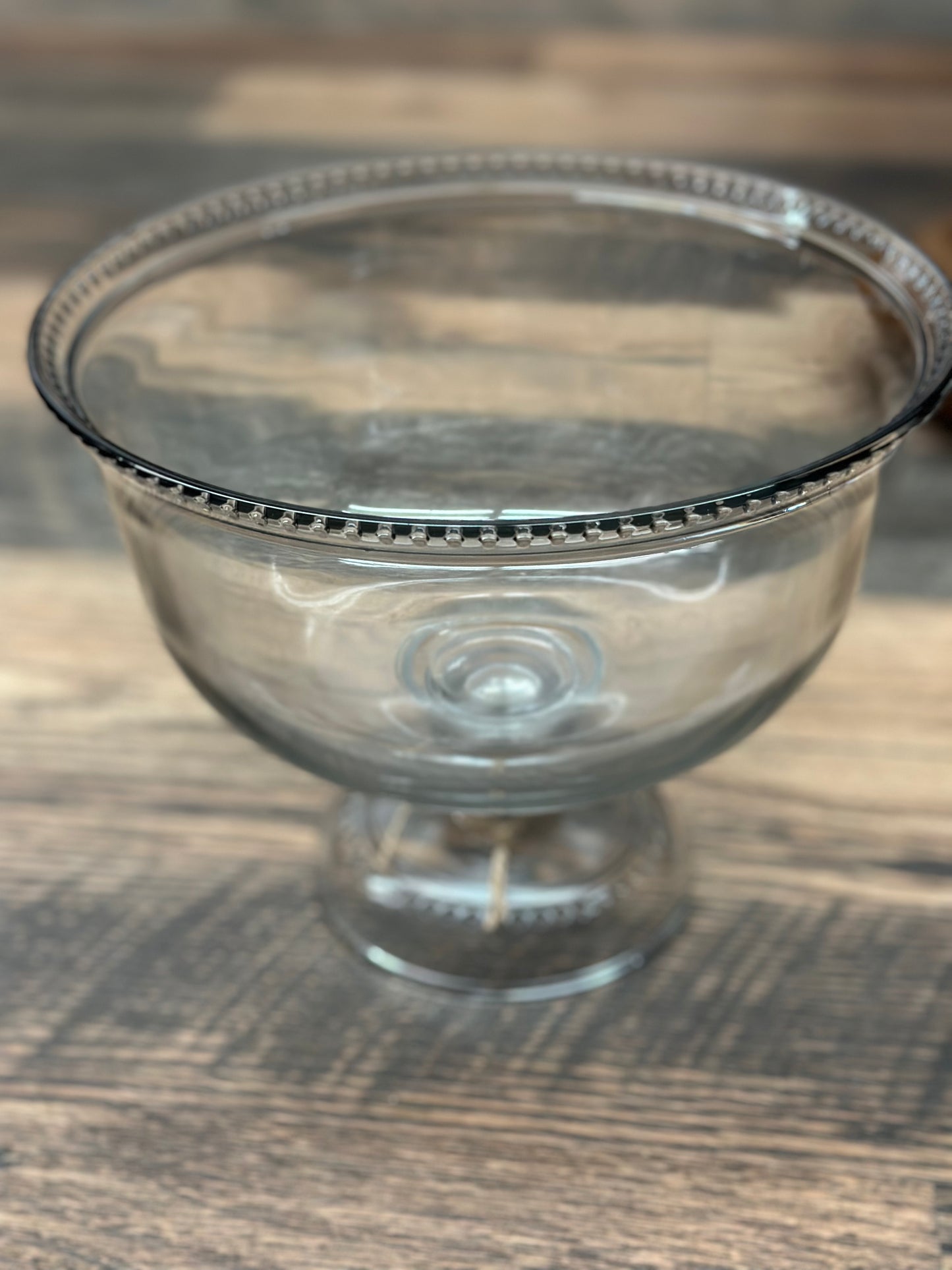 Glass Bowl Centerpiece