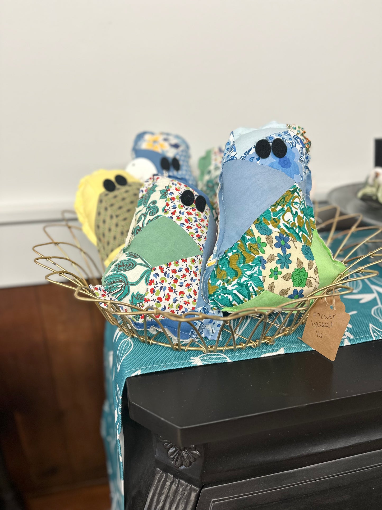 Gold Flower Basket