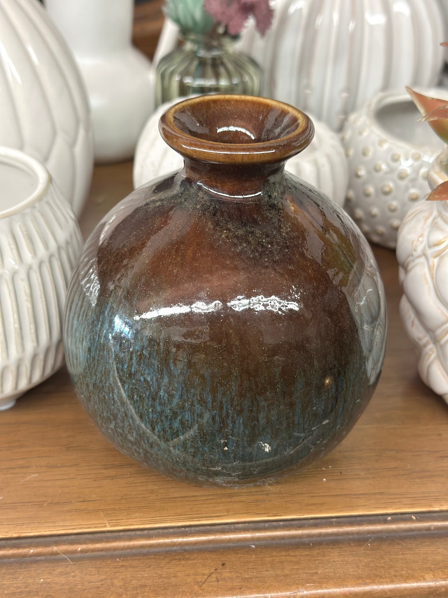 Pottery Bud Vase