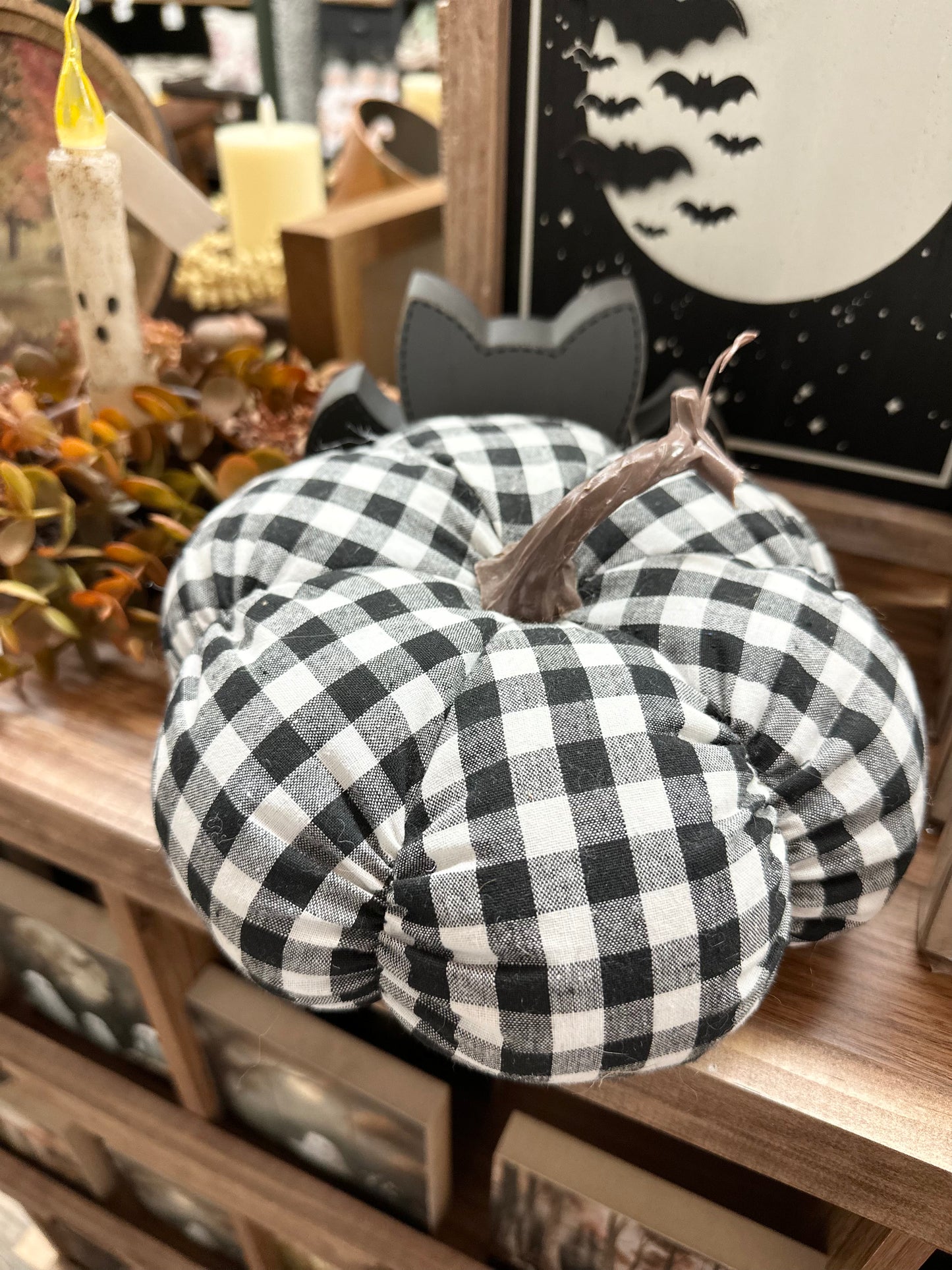 Buffalo Check Pumpkin