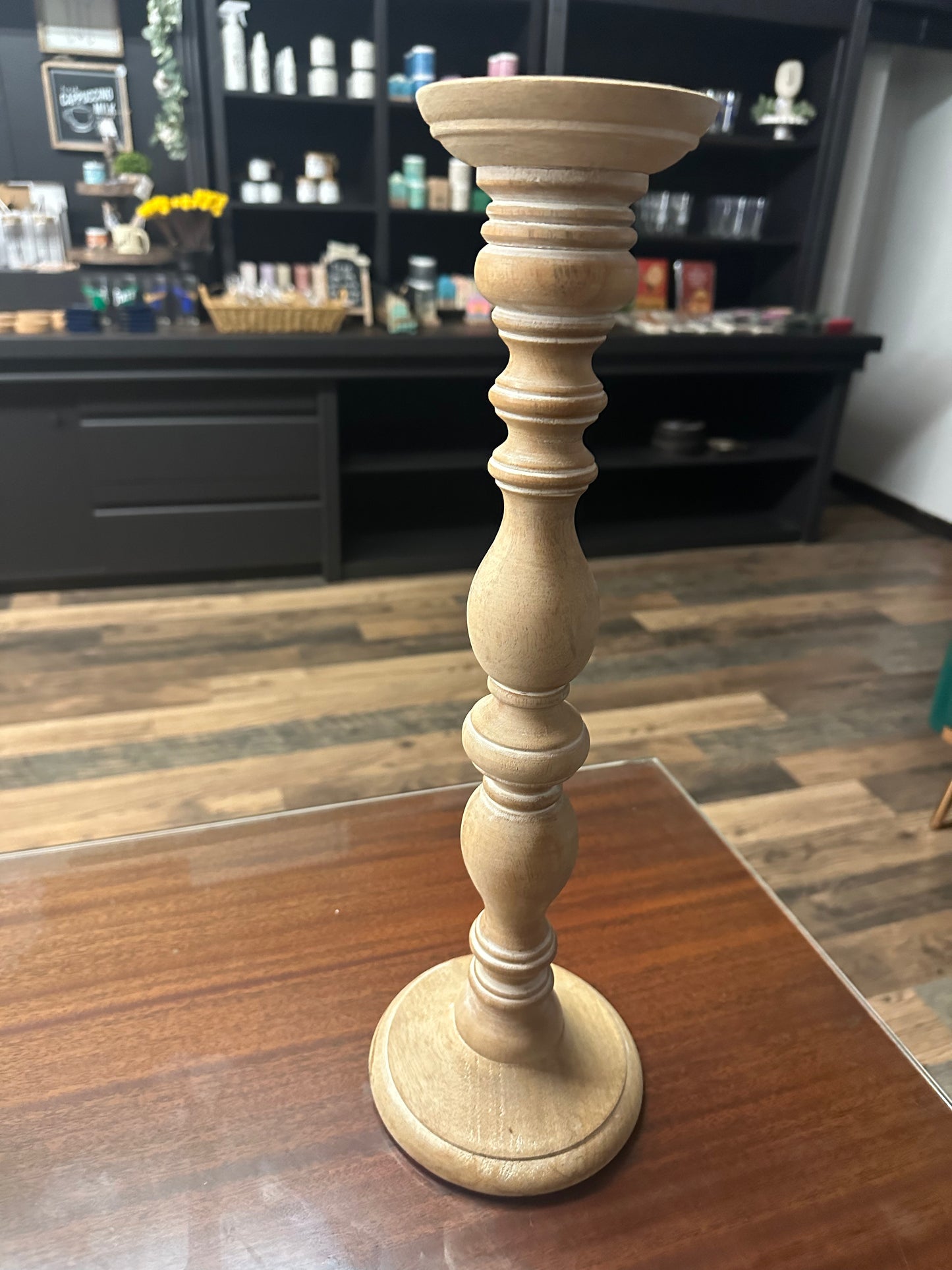 Wood Candlesticks