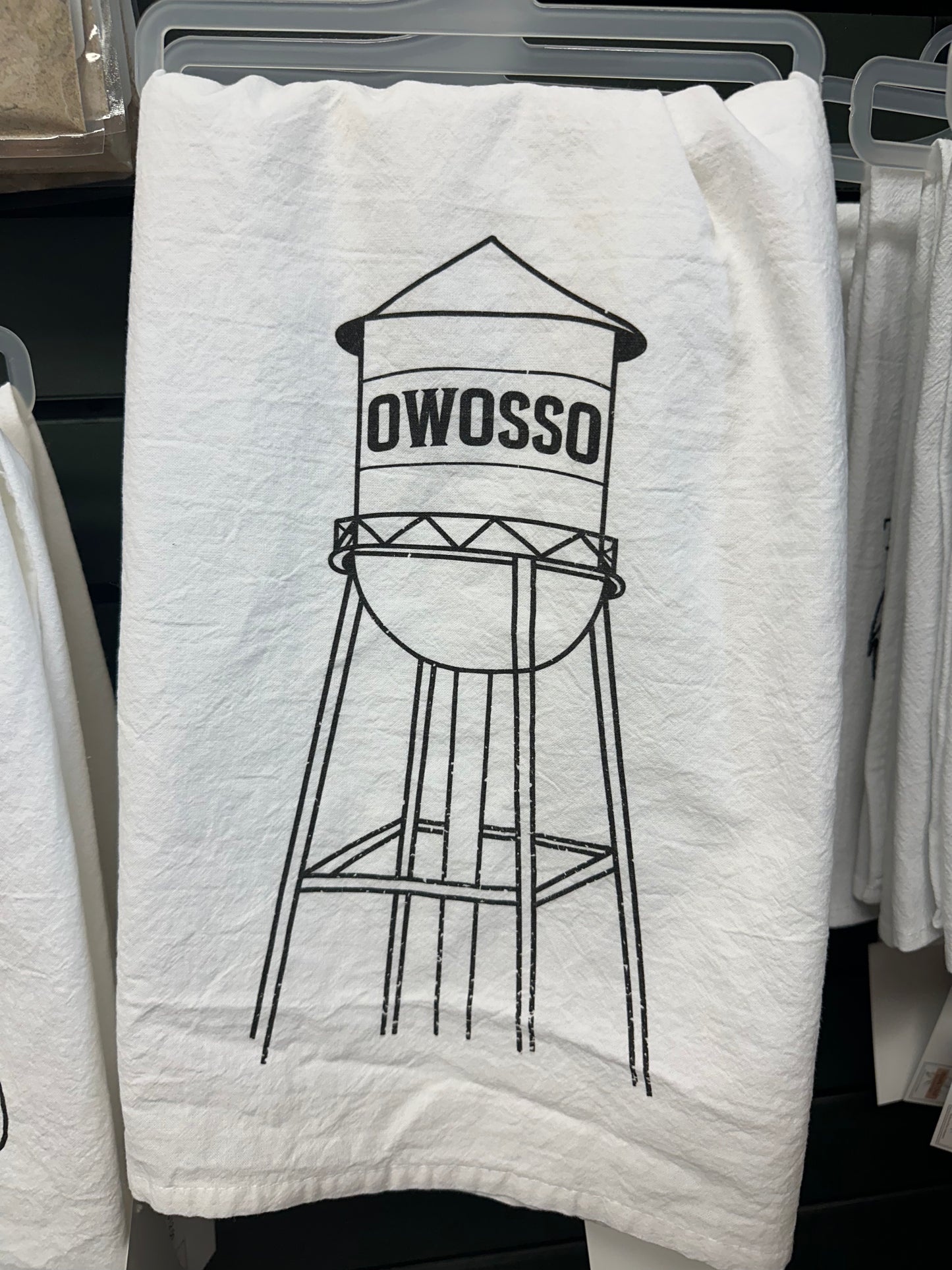 Personalized City Water Tower Towel